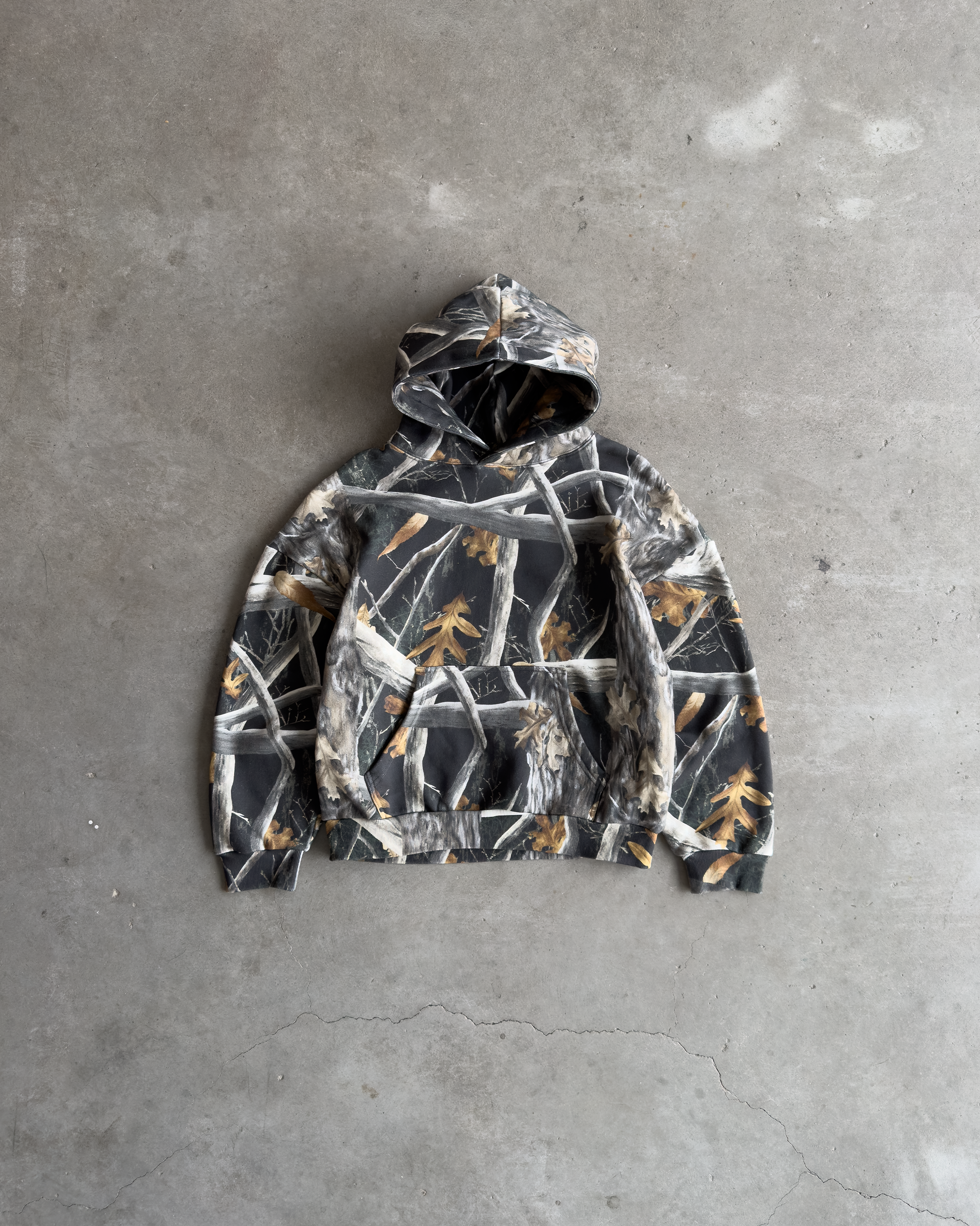 Black Tree Camo Hoodie