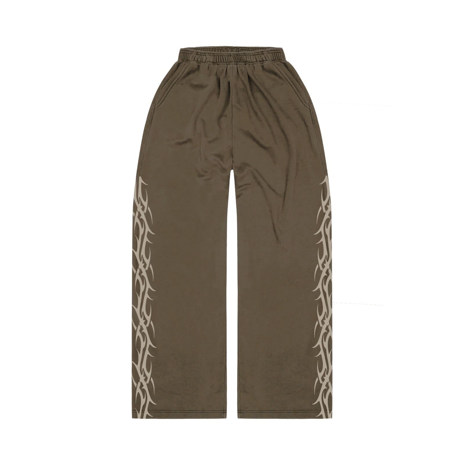 Brown Tribal Sweatpants