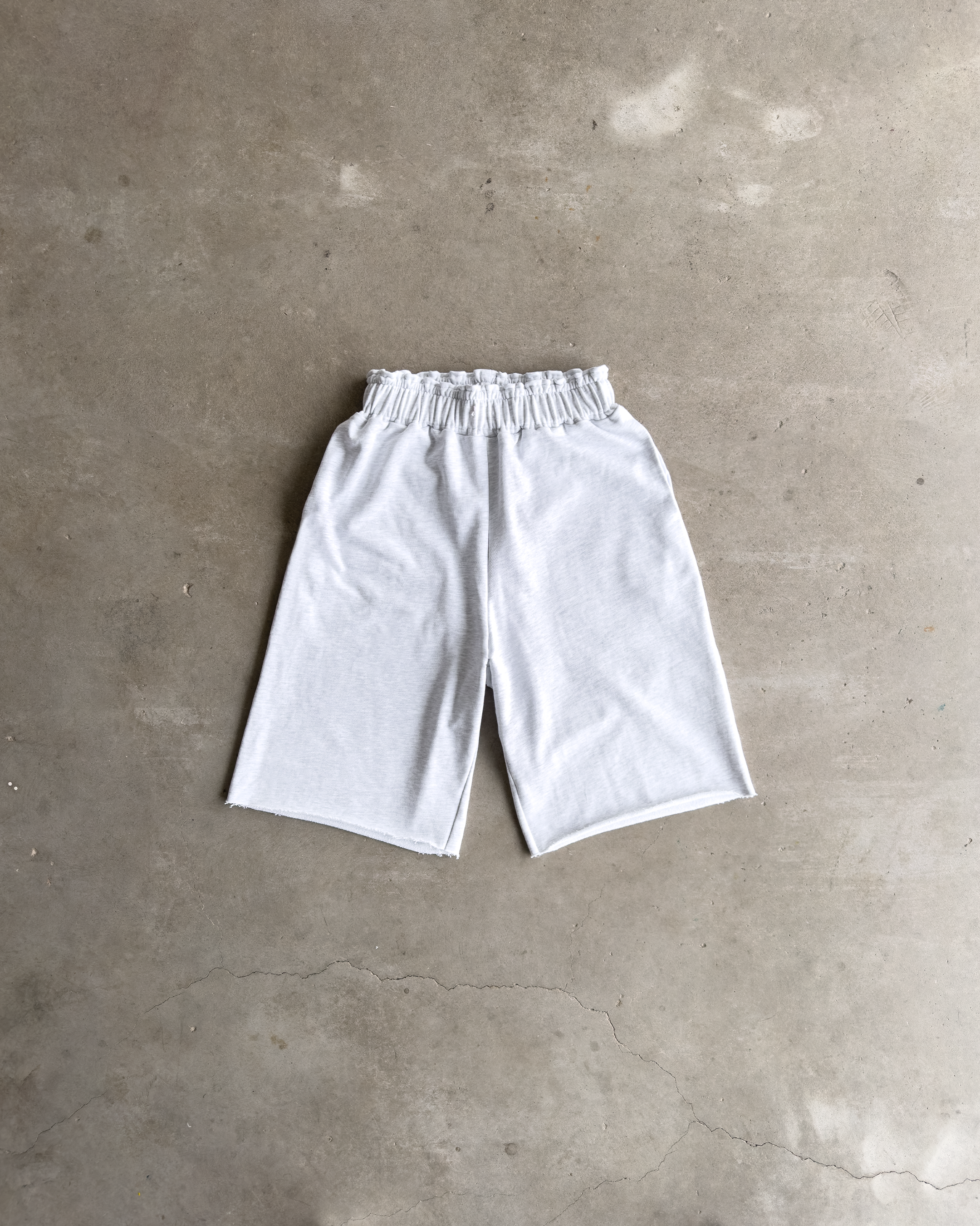 Baggy Sweatshorts Heather Grey