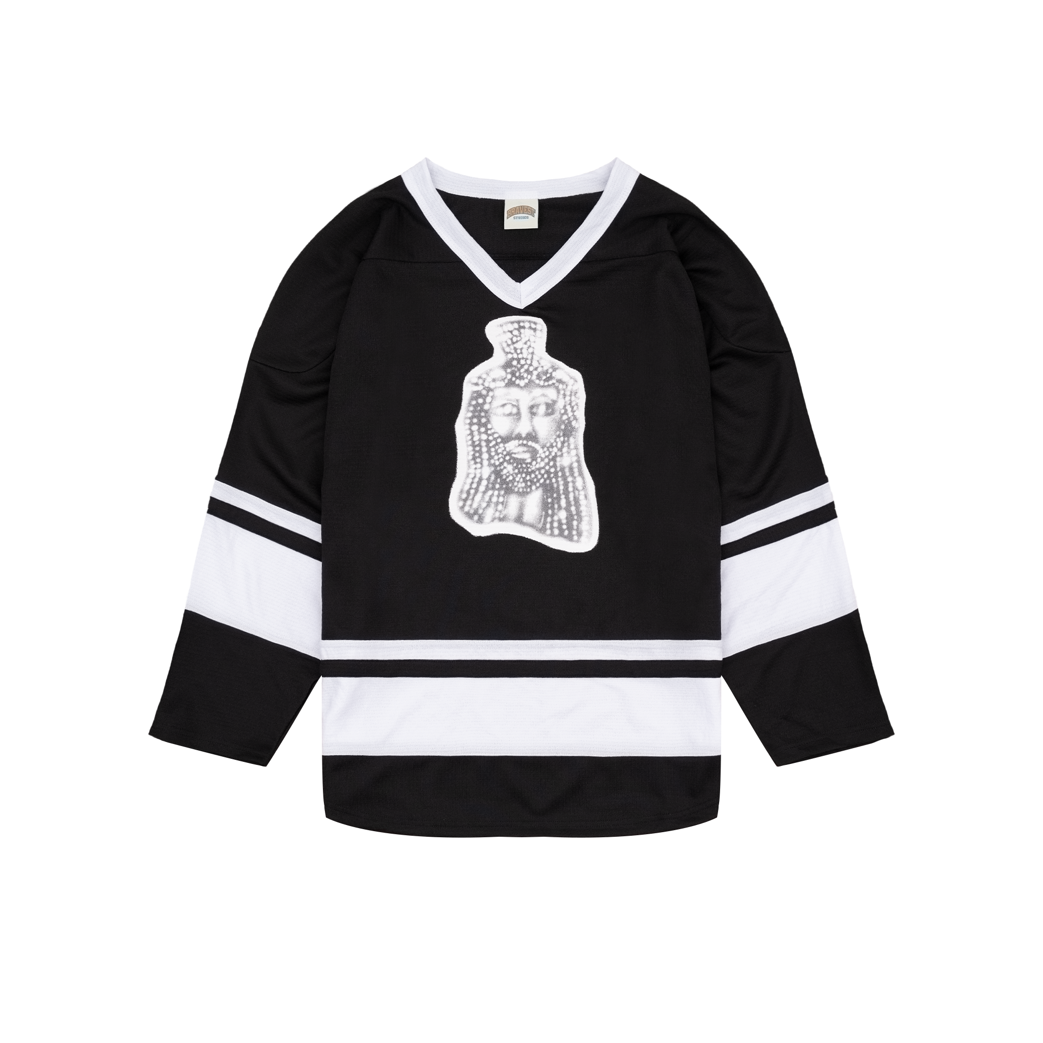 Black Jesus Piece Hockey Jersey