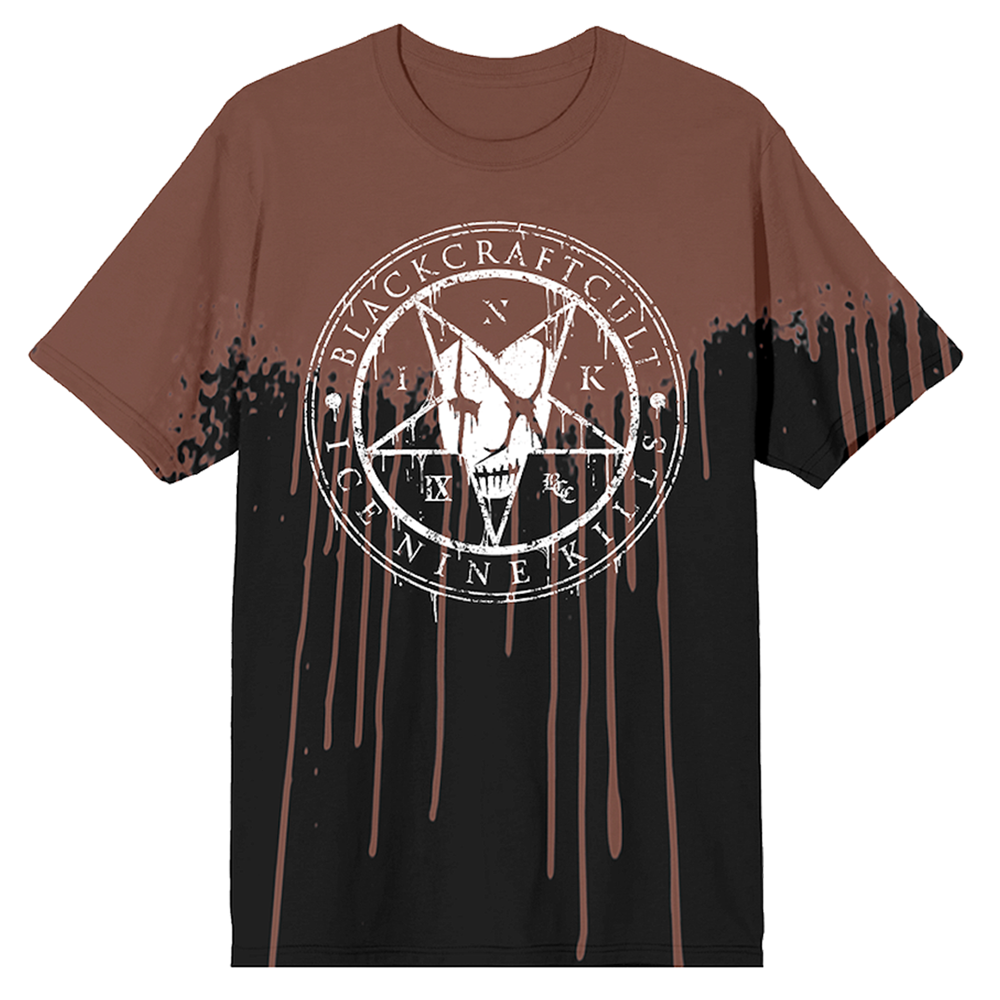 INK Distressed Pentagram T-Shirt
