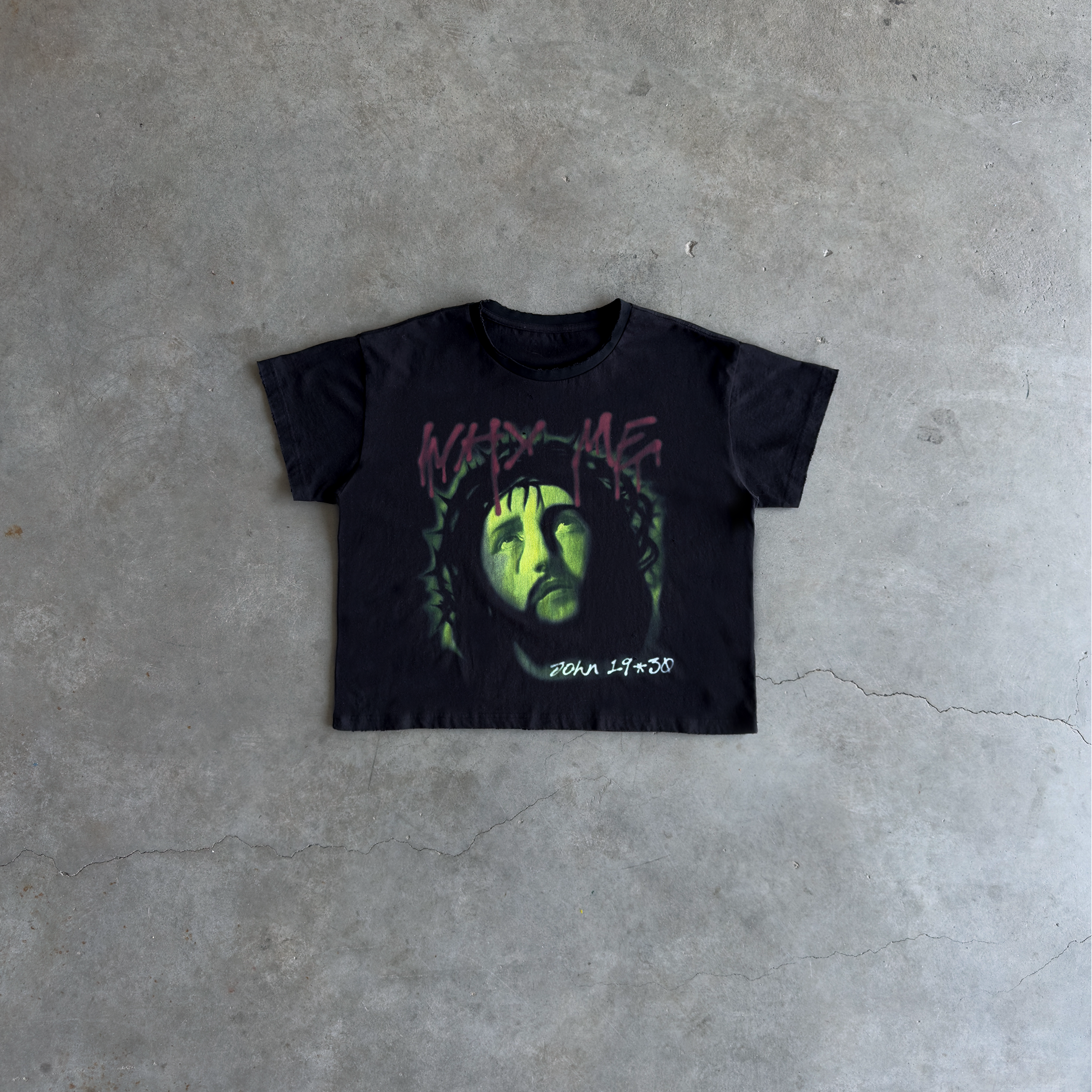 WHYME Vintage Tee Black