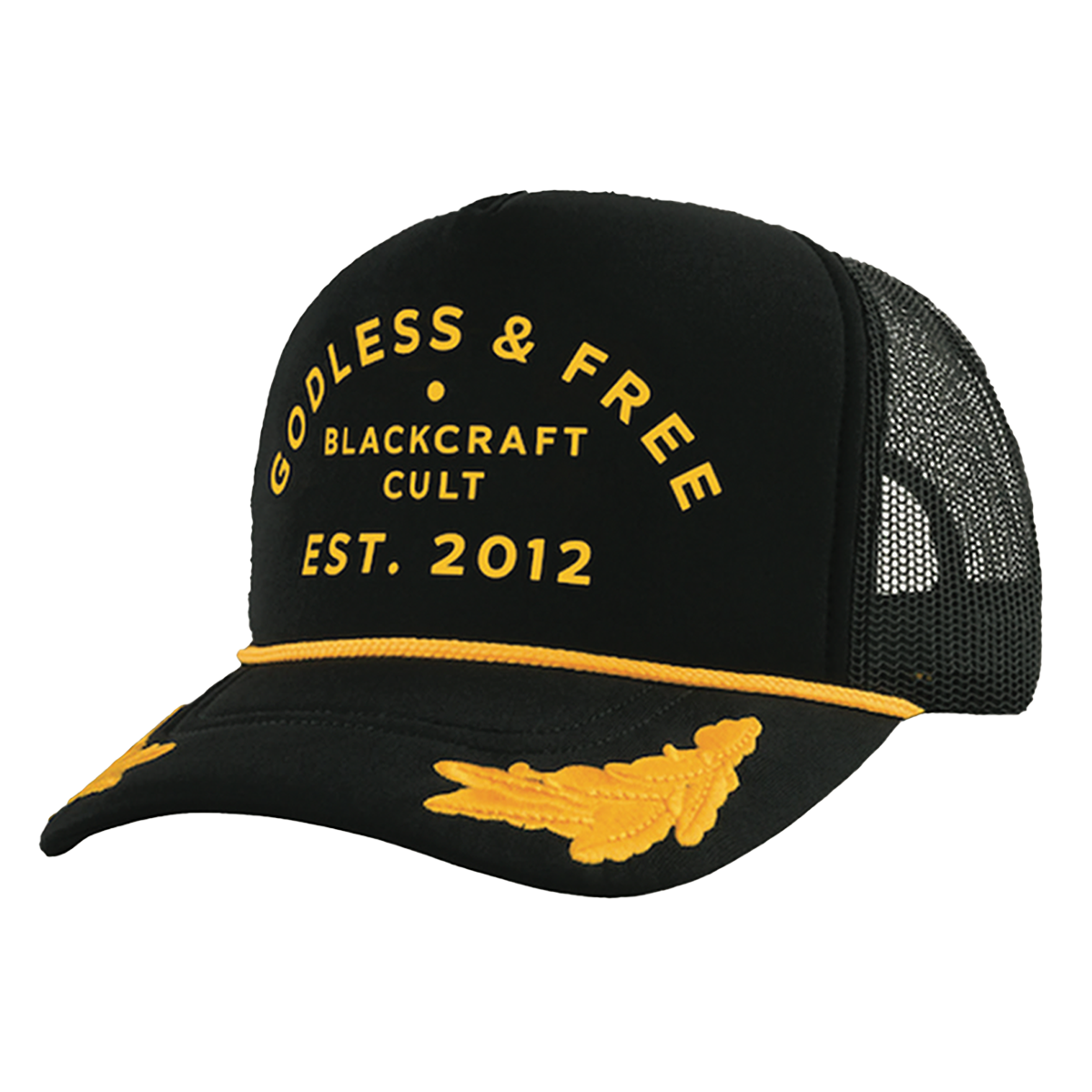 Godless and Free Trucker Hat