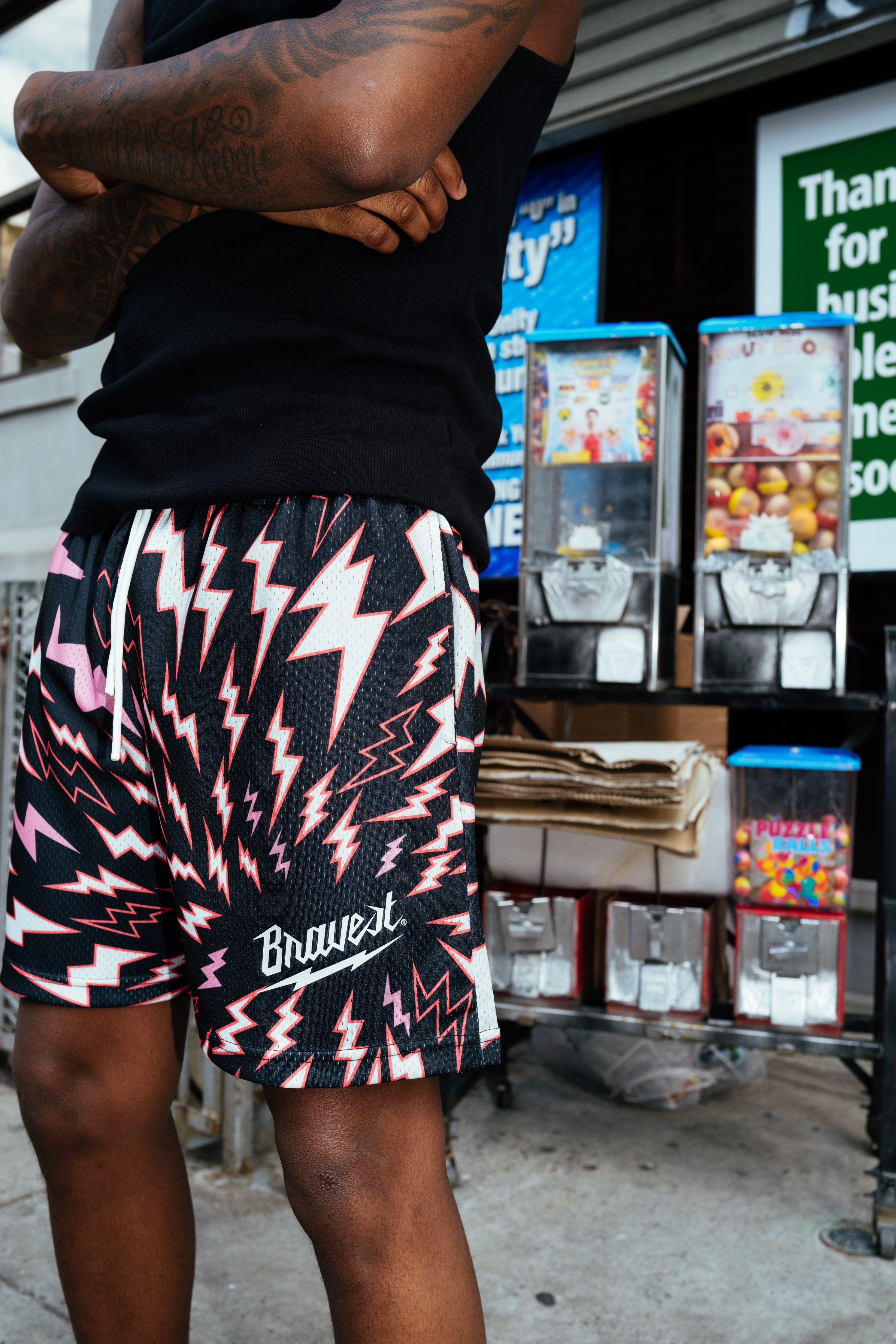 Black Lightning Shorts 4 Black Lightning Shorts