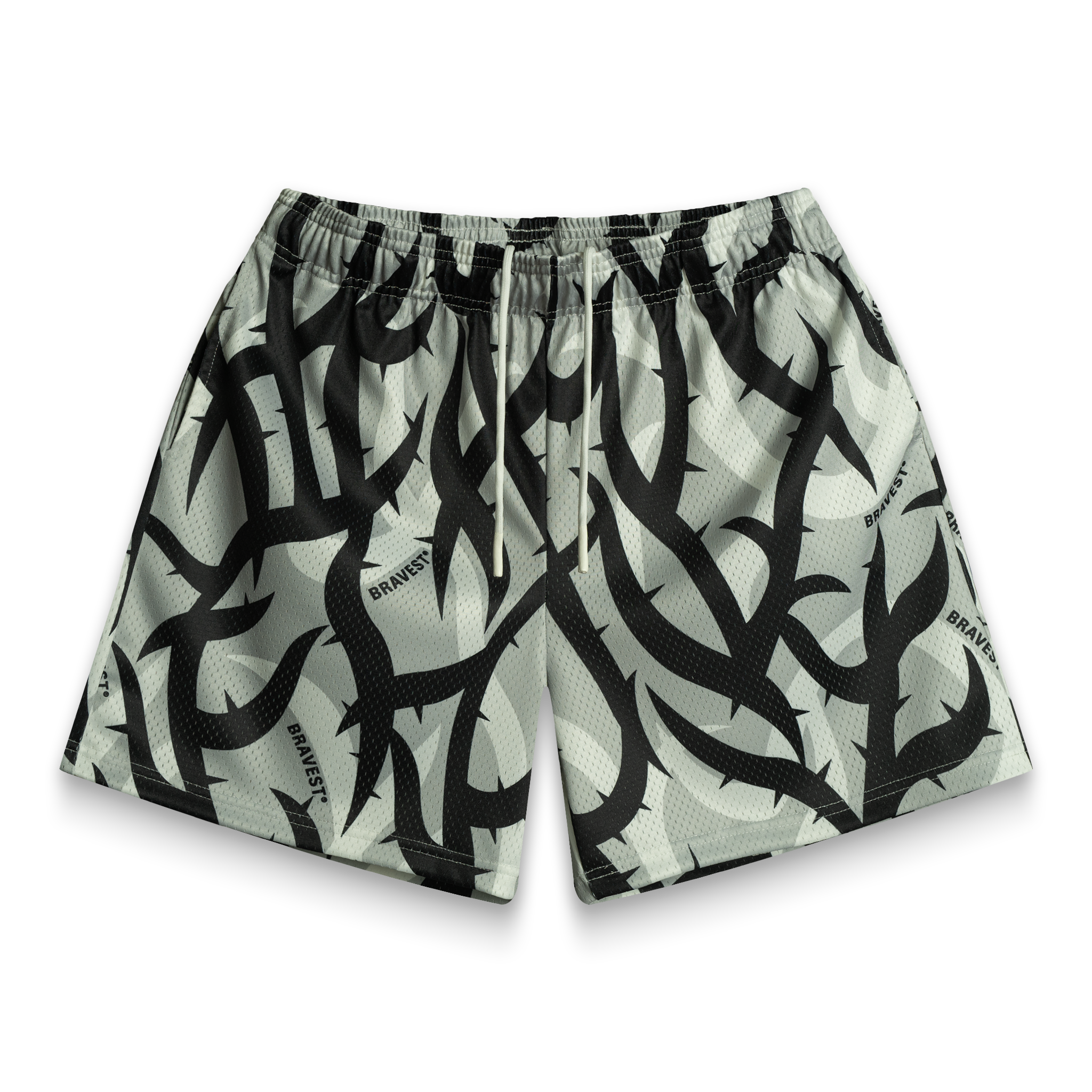 Grey Thorn Shorts