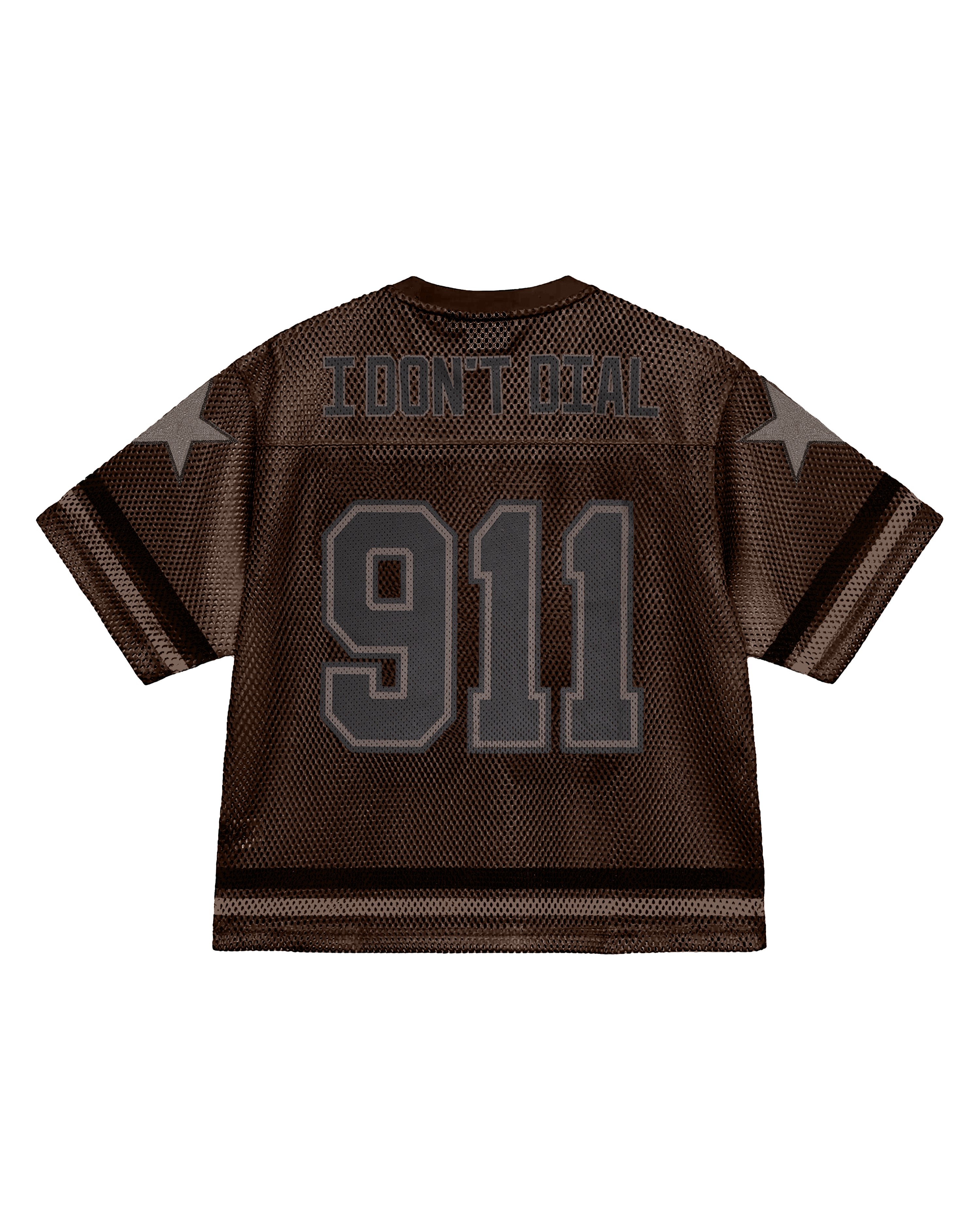 Brown 911 Football Jersey