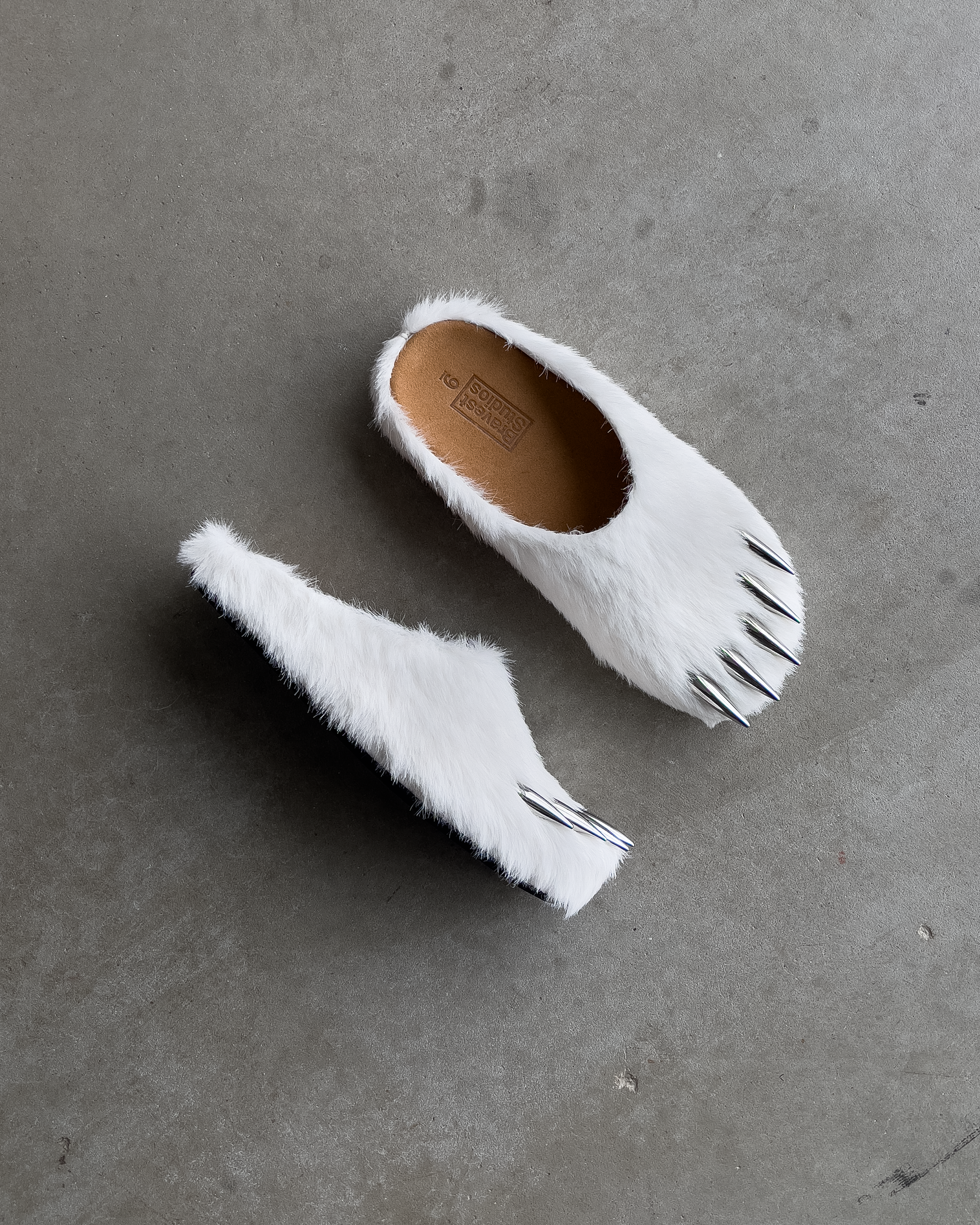 White Bear Claw Mules 5 White Bear Claw Mules