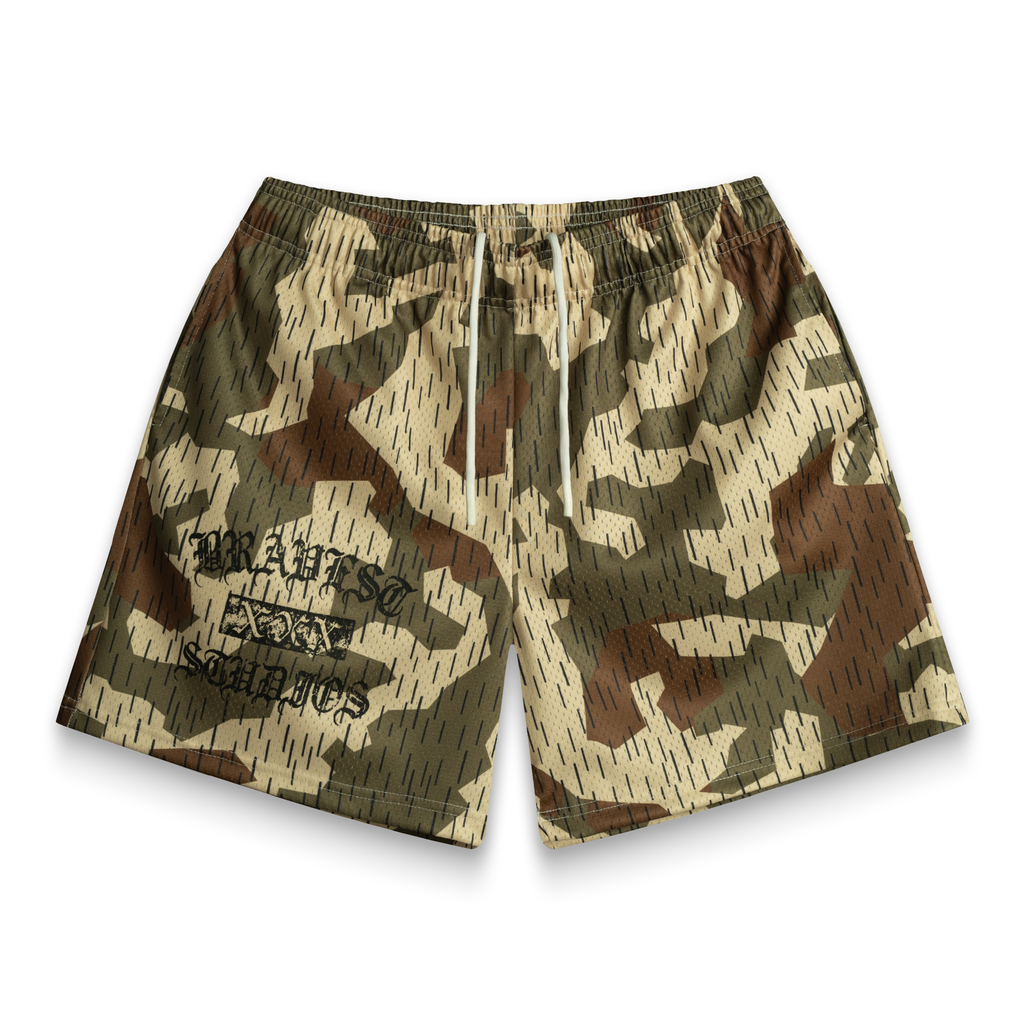 Green Splinter Shorts