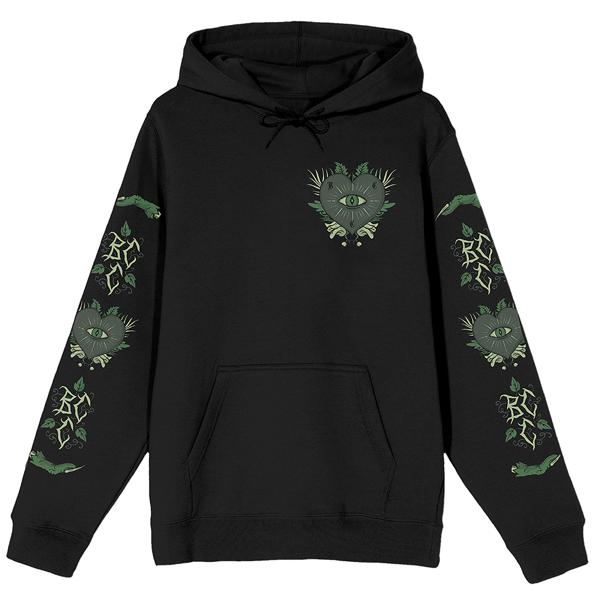 Heart Hand Pullover Hoodie