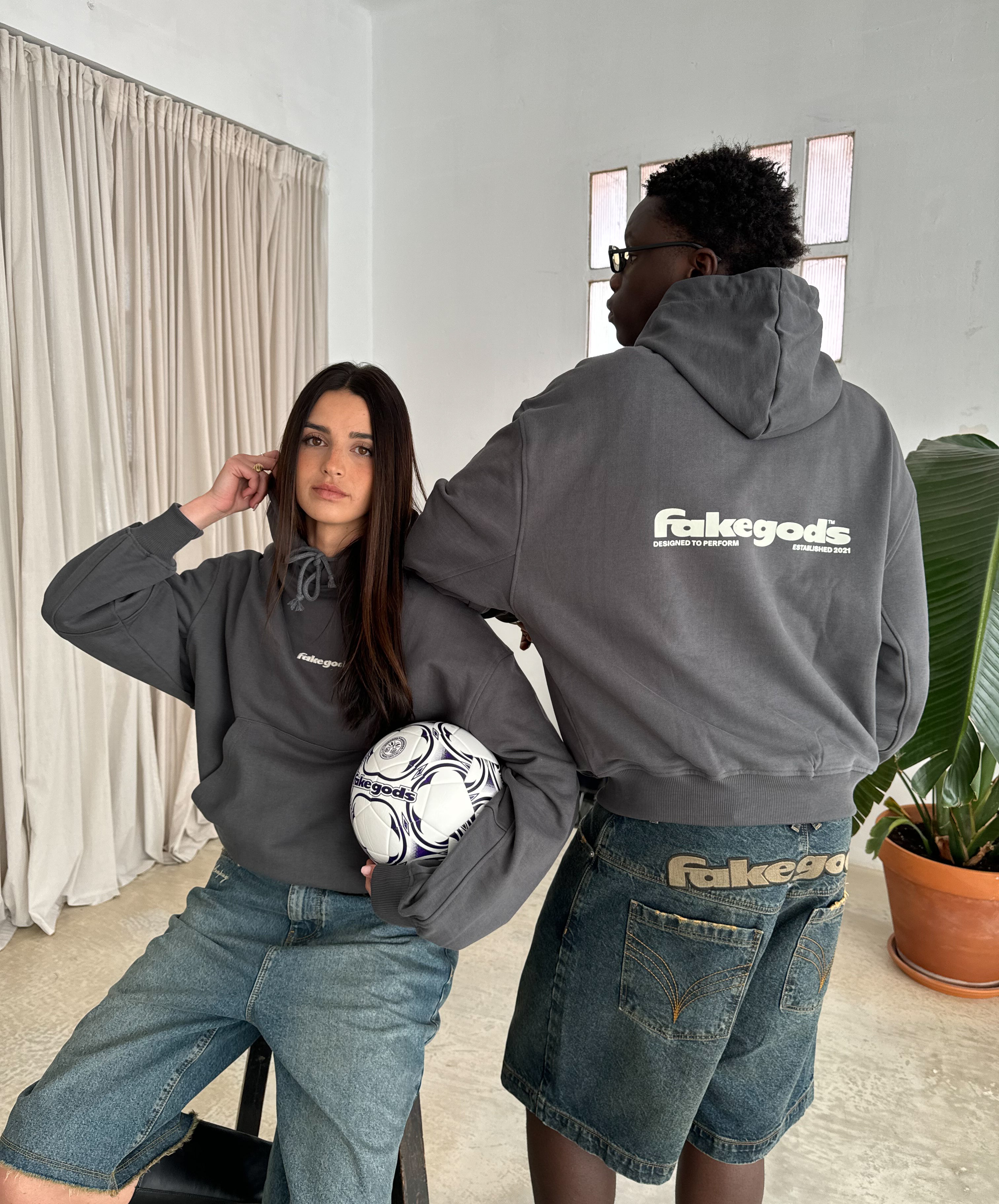 BACK TO BASICS HOODIE DARK GREY 3 BACK TO BASICS HOODIE DARK GREY