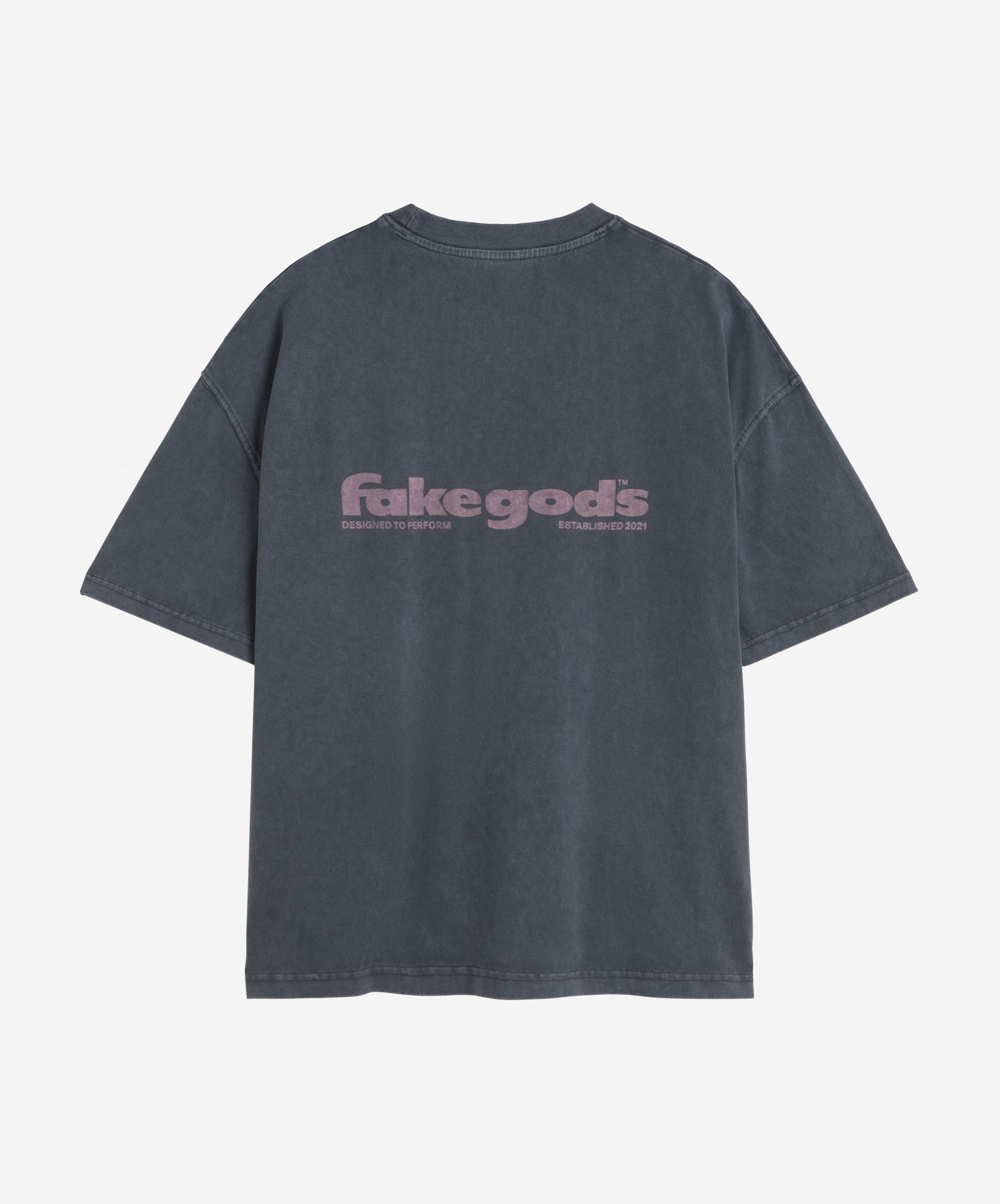 BACK TO BASICS TEE DARK GREY