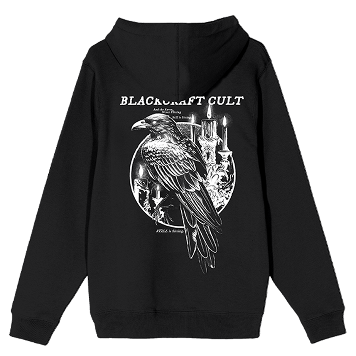 Hail The Raven Zip-Up Hoodie