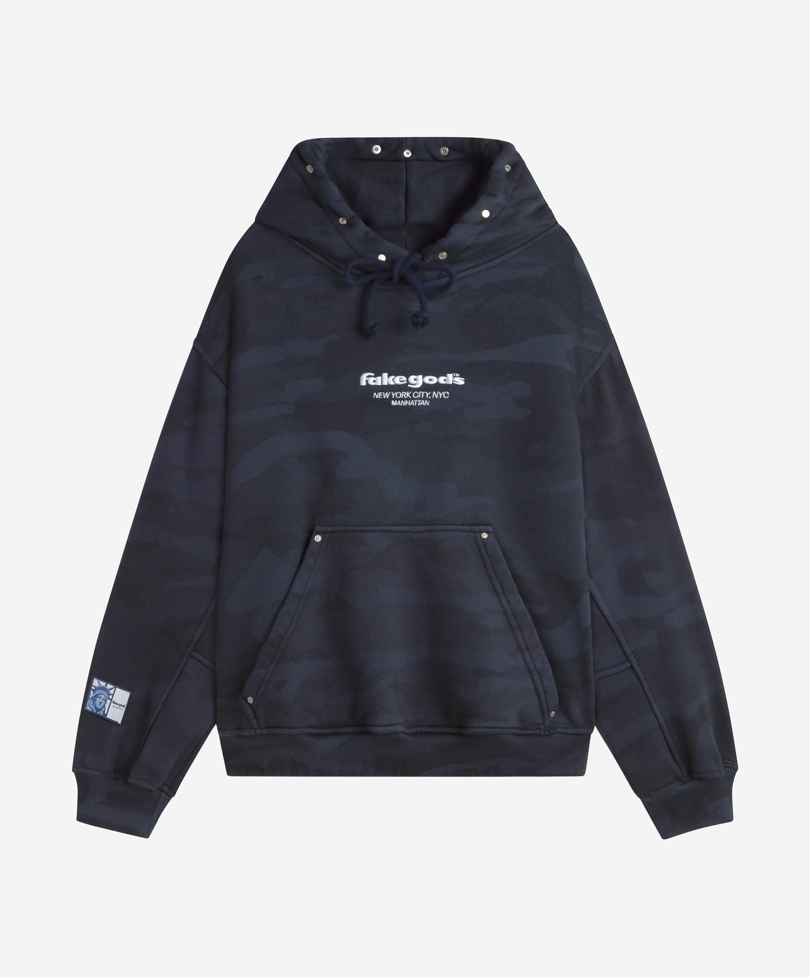 CAMOUFLAGE HOODIE NAVY 4 CAMOUFLAGE HOODIE NAVY