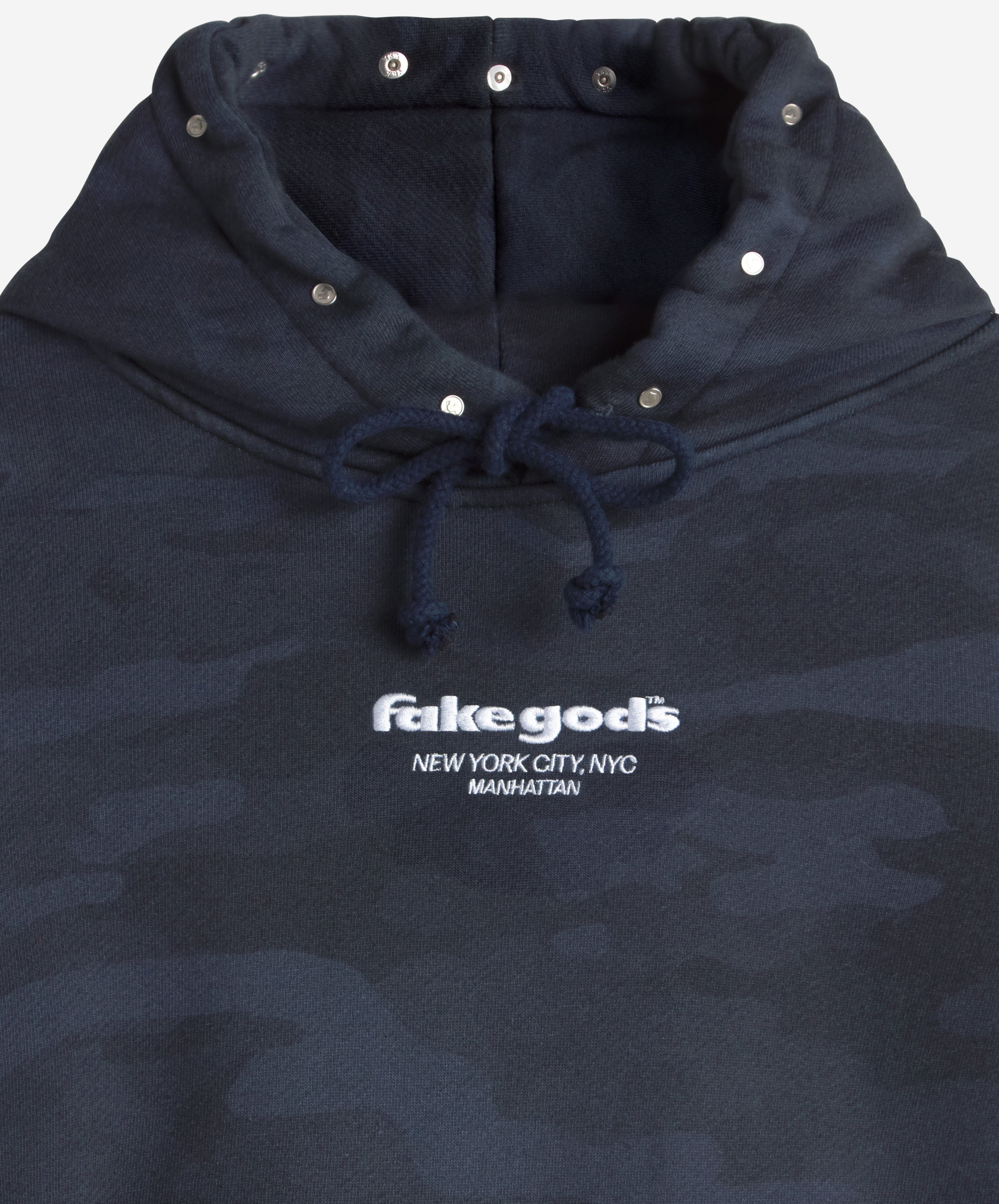 CAMOUFLAGE HOODIE NAVY 7 CAMOUFLAGE HOODIE NAVY