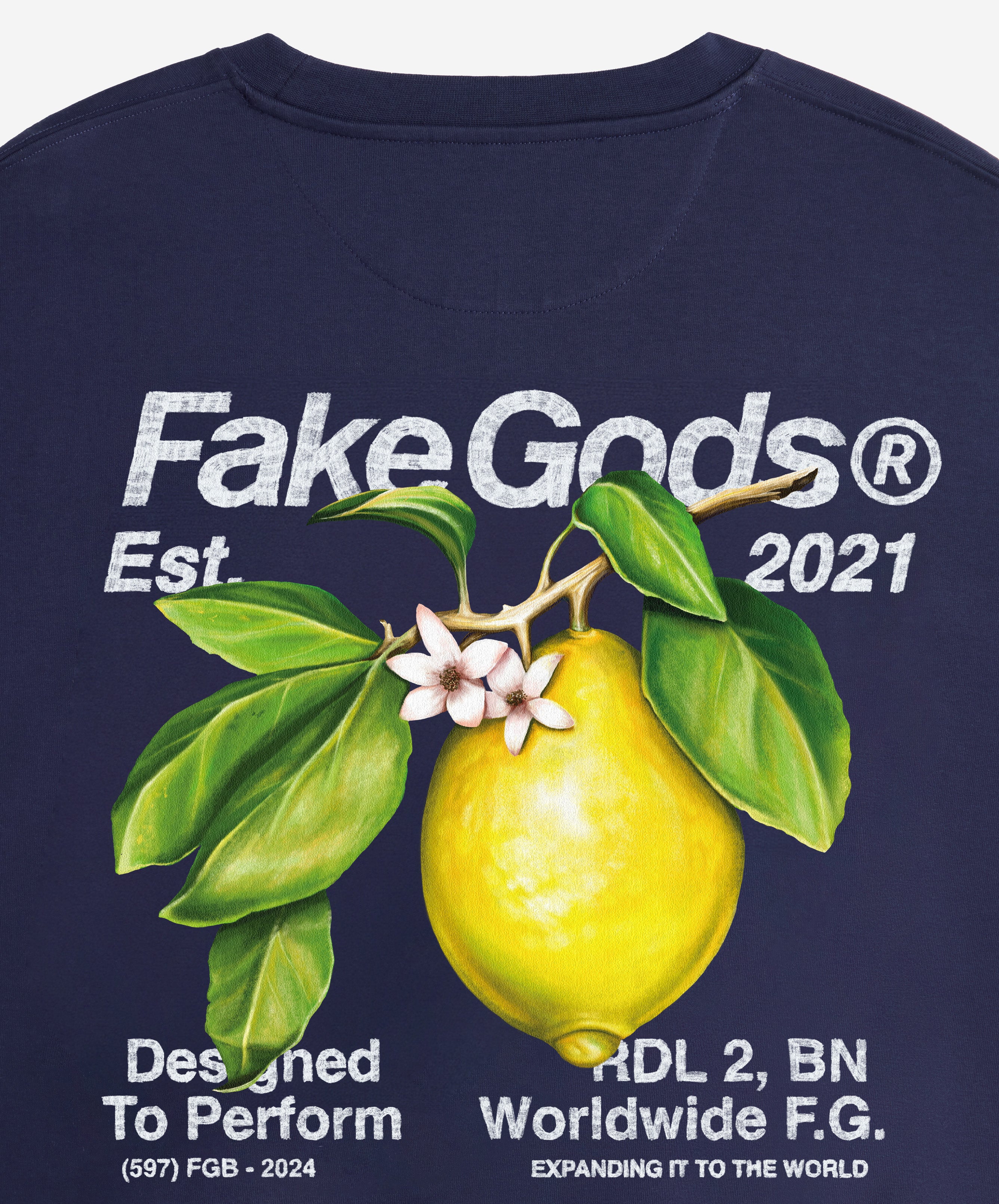 CITRUS TEE NAVY 8 CITRUS TEE NAVY