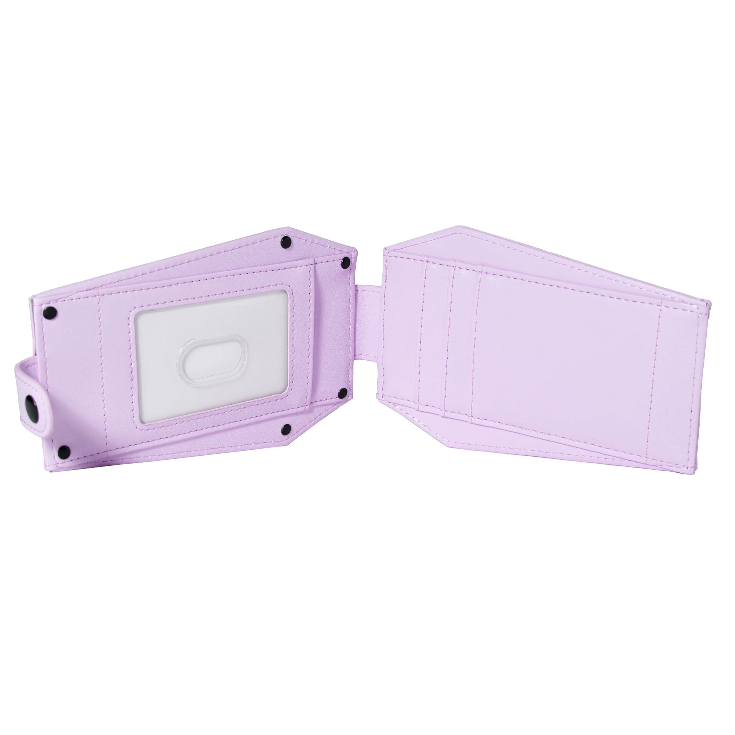 Never Trust Purple Coffin Cardholder Wallet 5 Never Trust Purple Coffin Cardholder Wallet