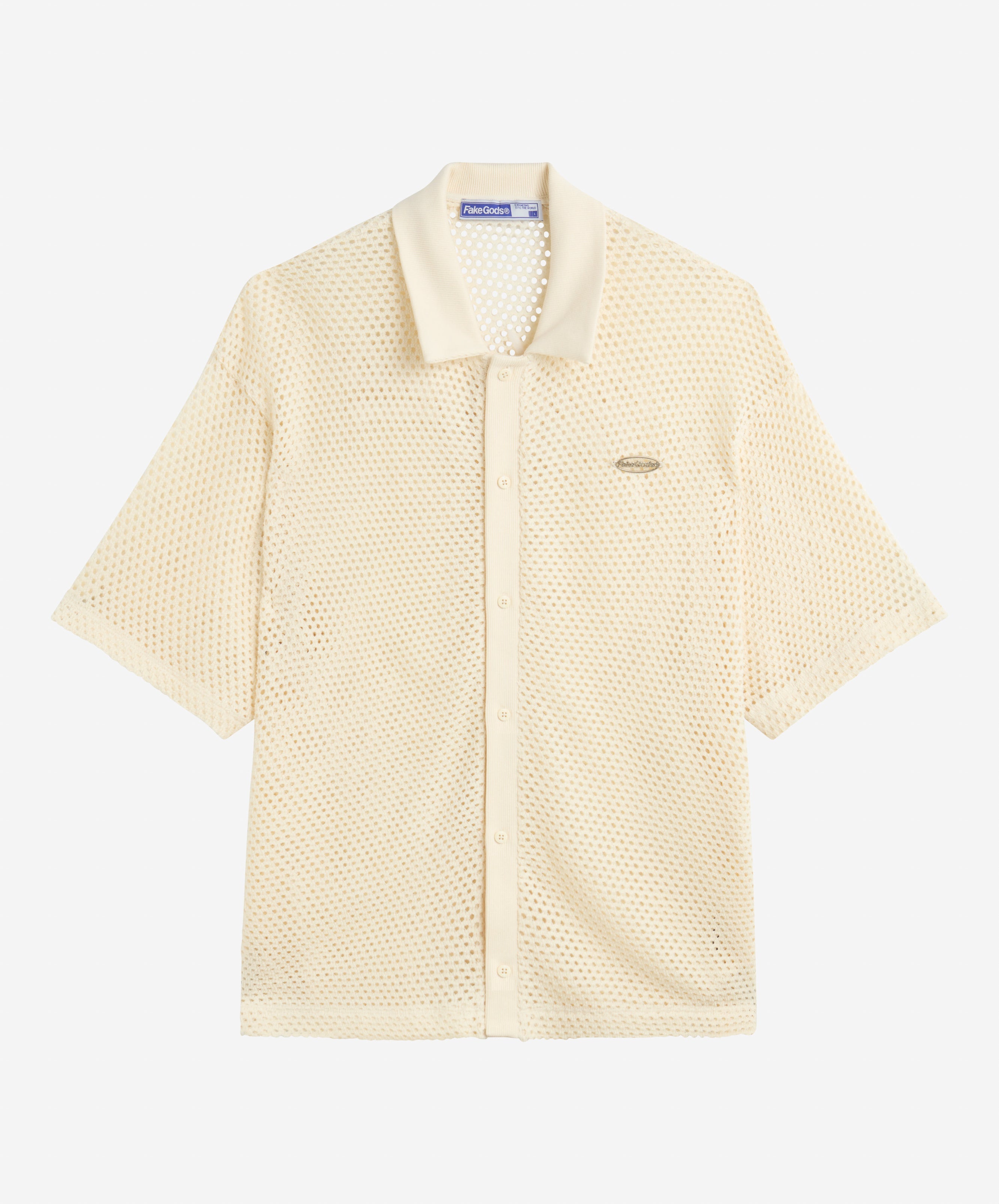 CROCHET SHIRT CREAM 3 CROCHET SHIRT CREAM