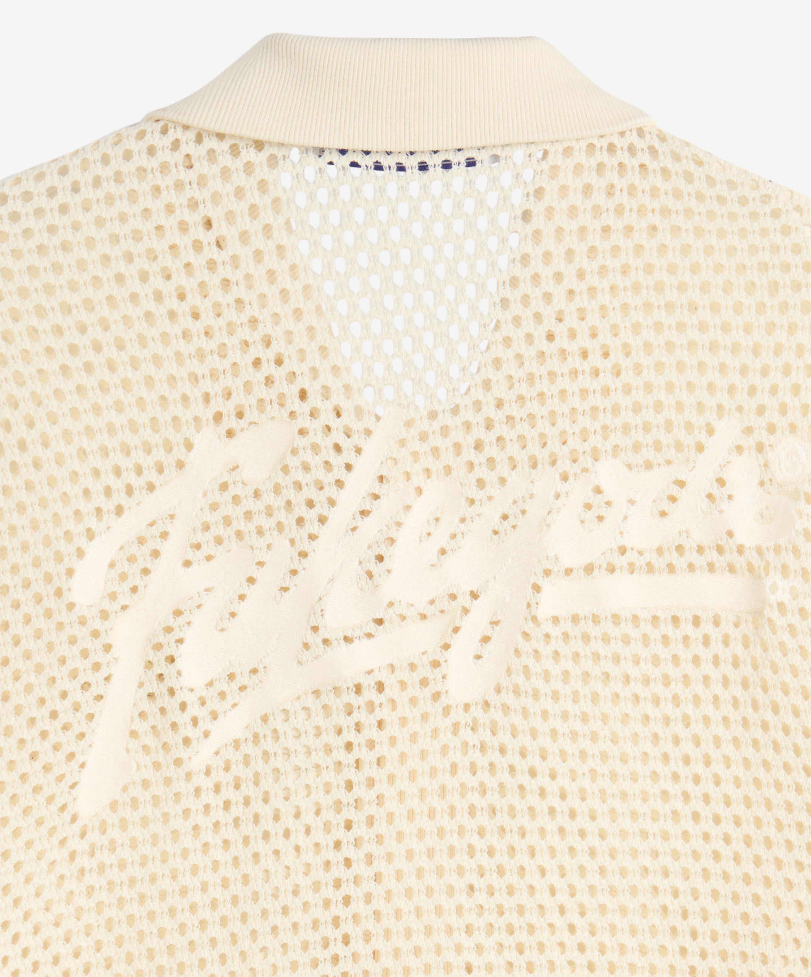 CROCHET SHIRT CREAM 7 CROCHET SHIRT CREAM