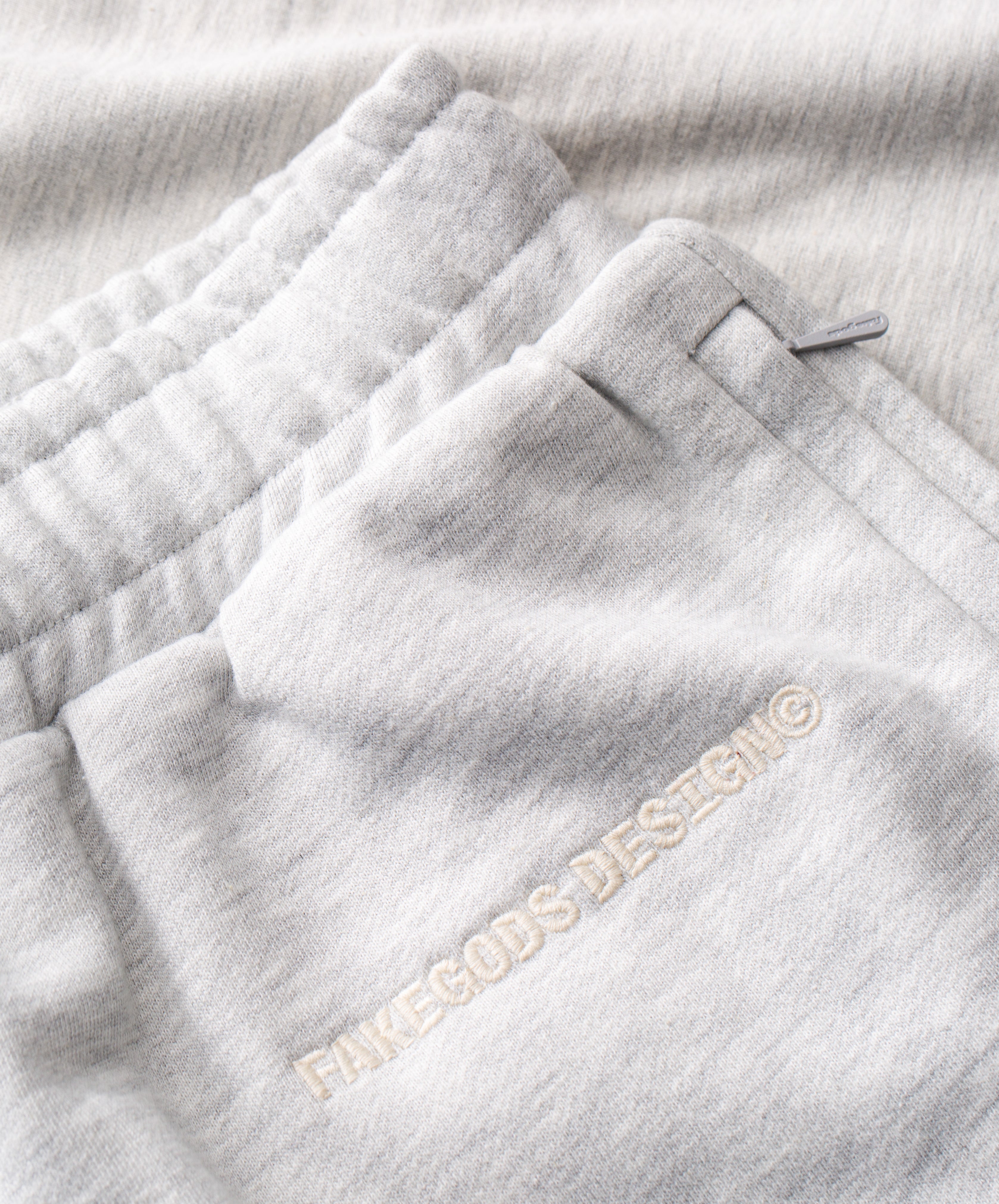 FG DESIGN SHORTS GREY MELANGE 9 FG DESIGN SHORTS GREY MELANGE