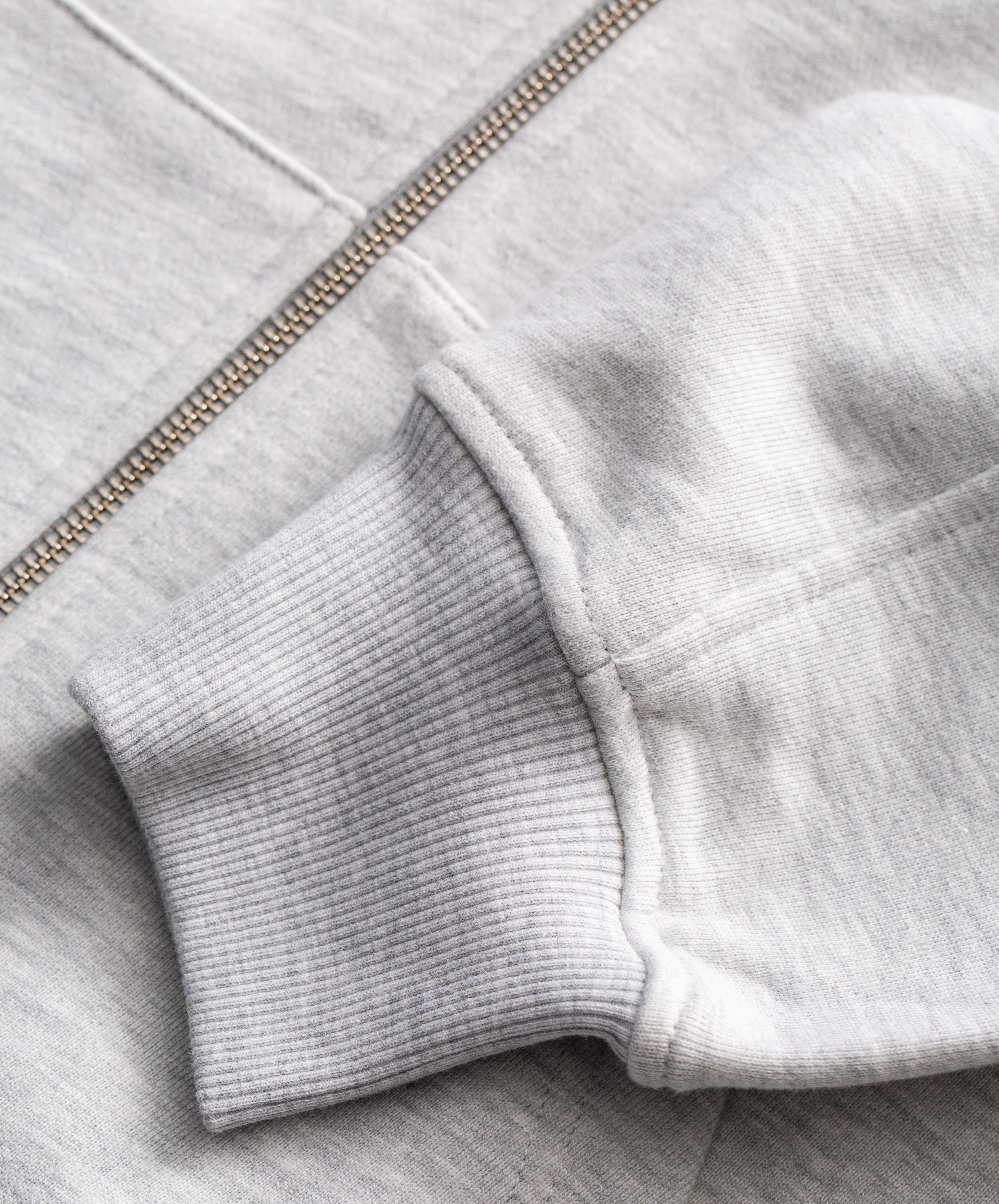 FG DESIGN ZIPPER GREY MELANGE 7 FG DESIGN ZIPPER GREY MELANGE