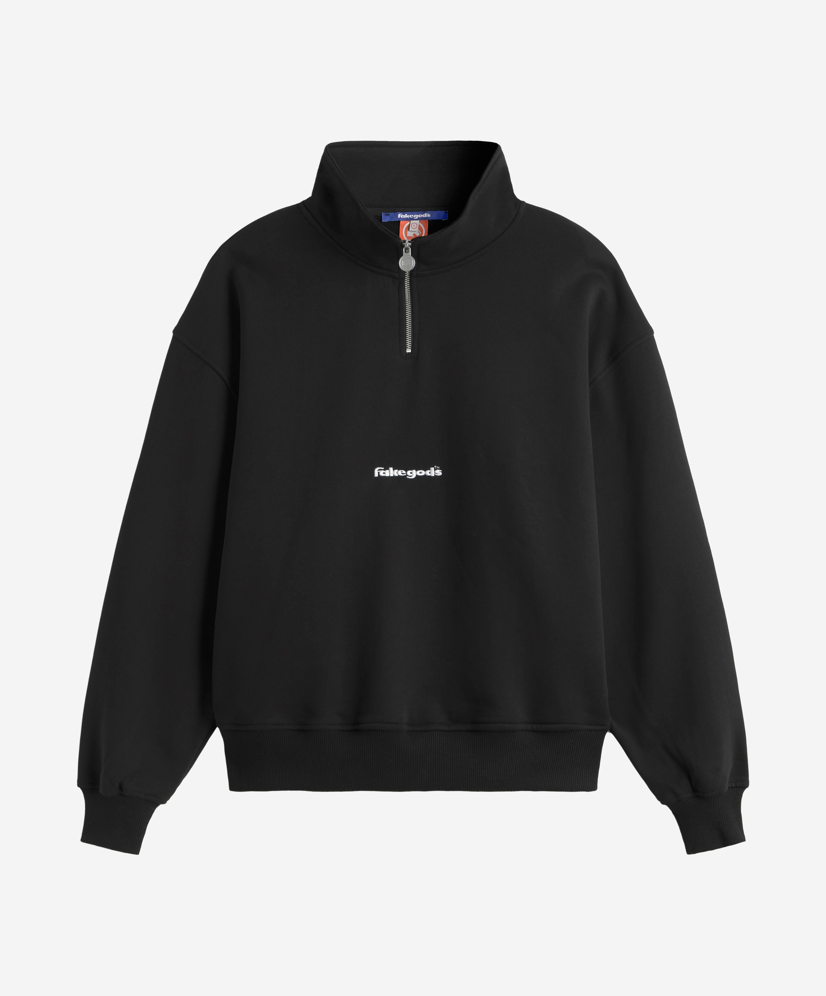 FG HALF-ZIP BLACK