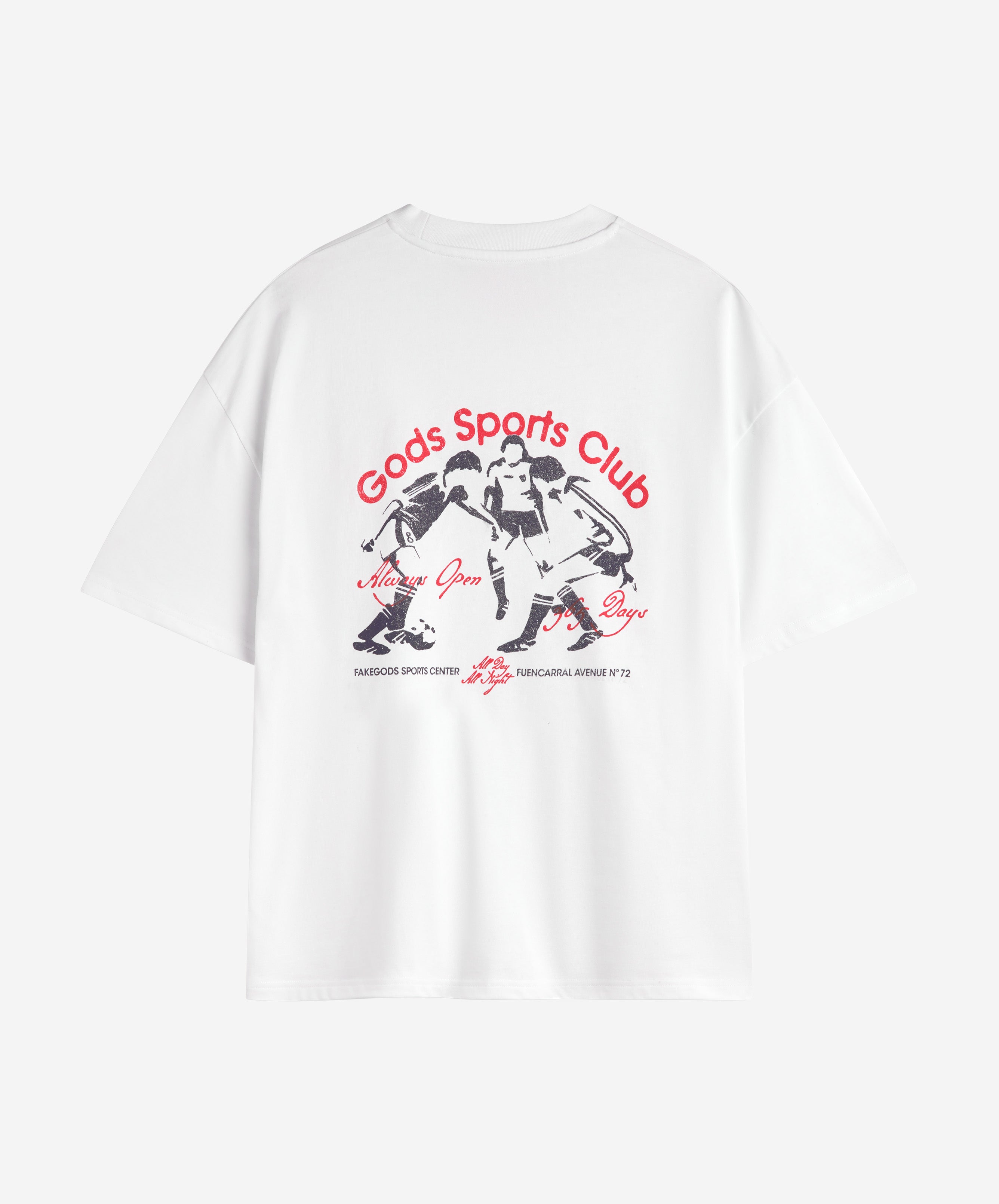 GODS SPORTS CLUB TEE WHITE