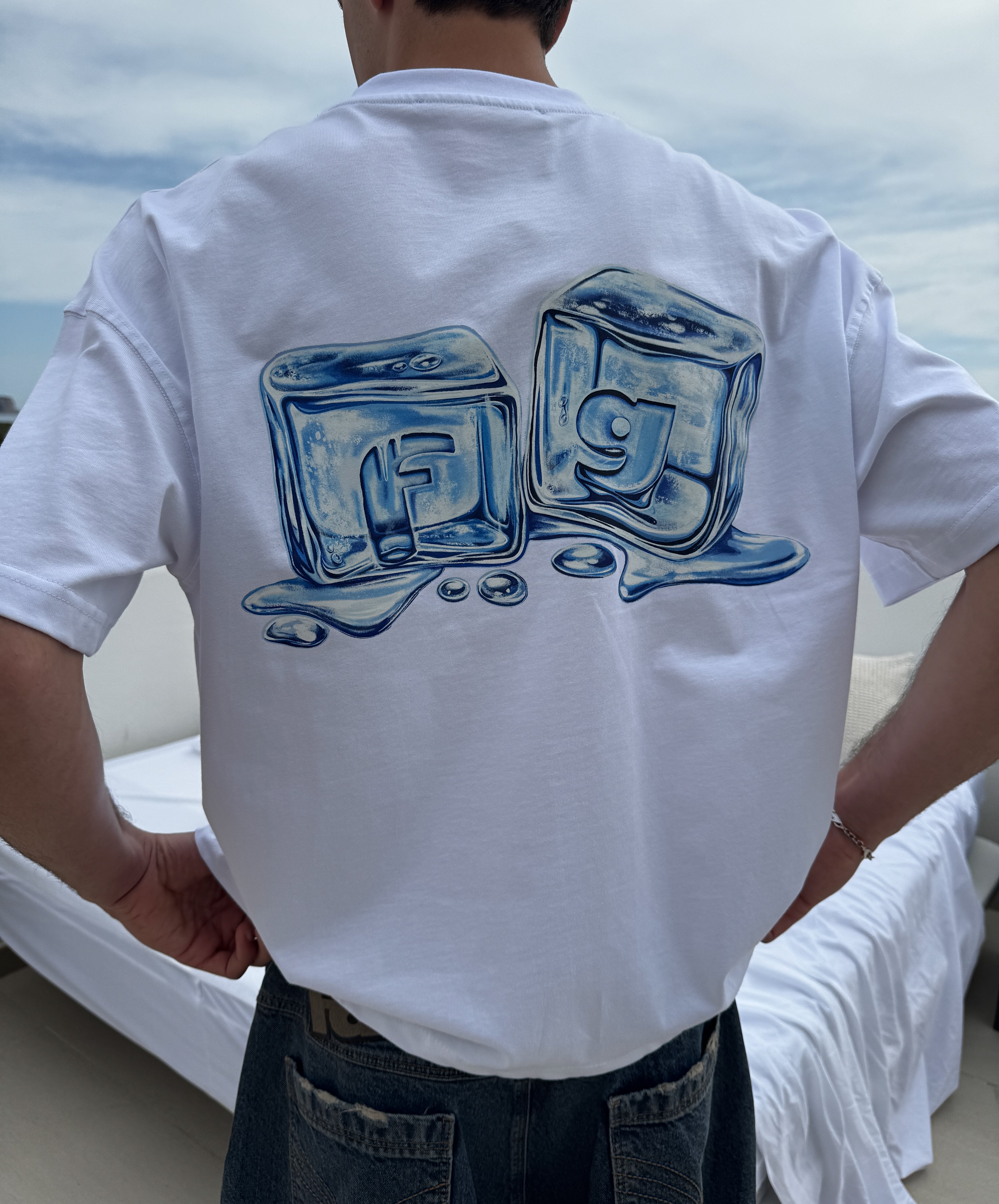 ICE CUBE TEE WHITE 3 ICE CUBE TEE WHITE