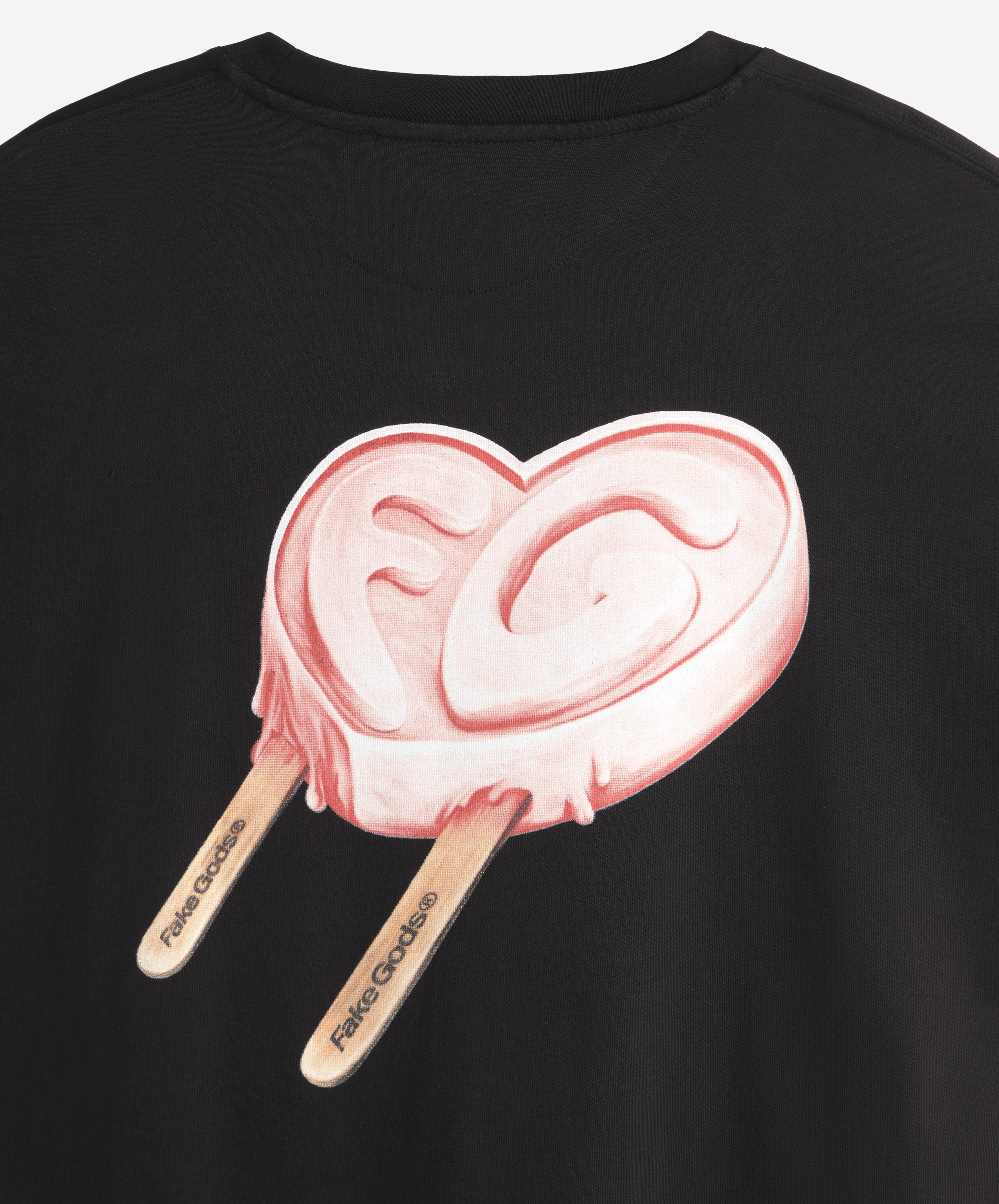 ICED HEART TEE BLACK 5 ICED HEART TEE BLACK