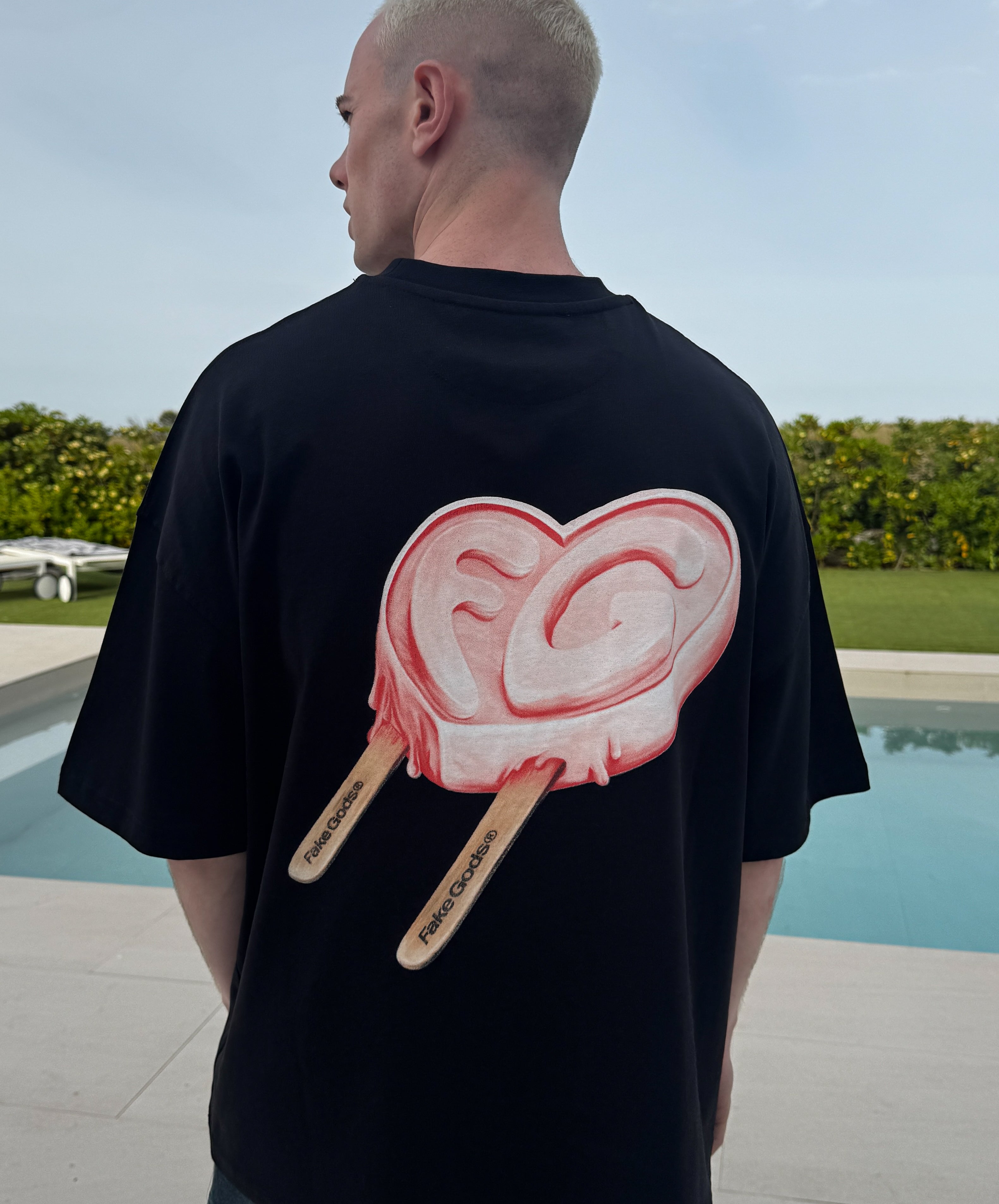 ICED HEART TEE BLACK 6 ICED HEART TEE BLACK
