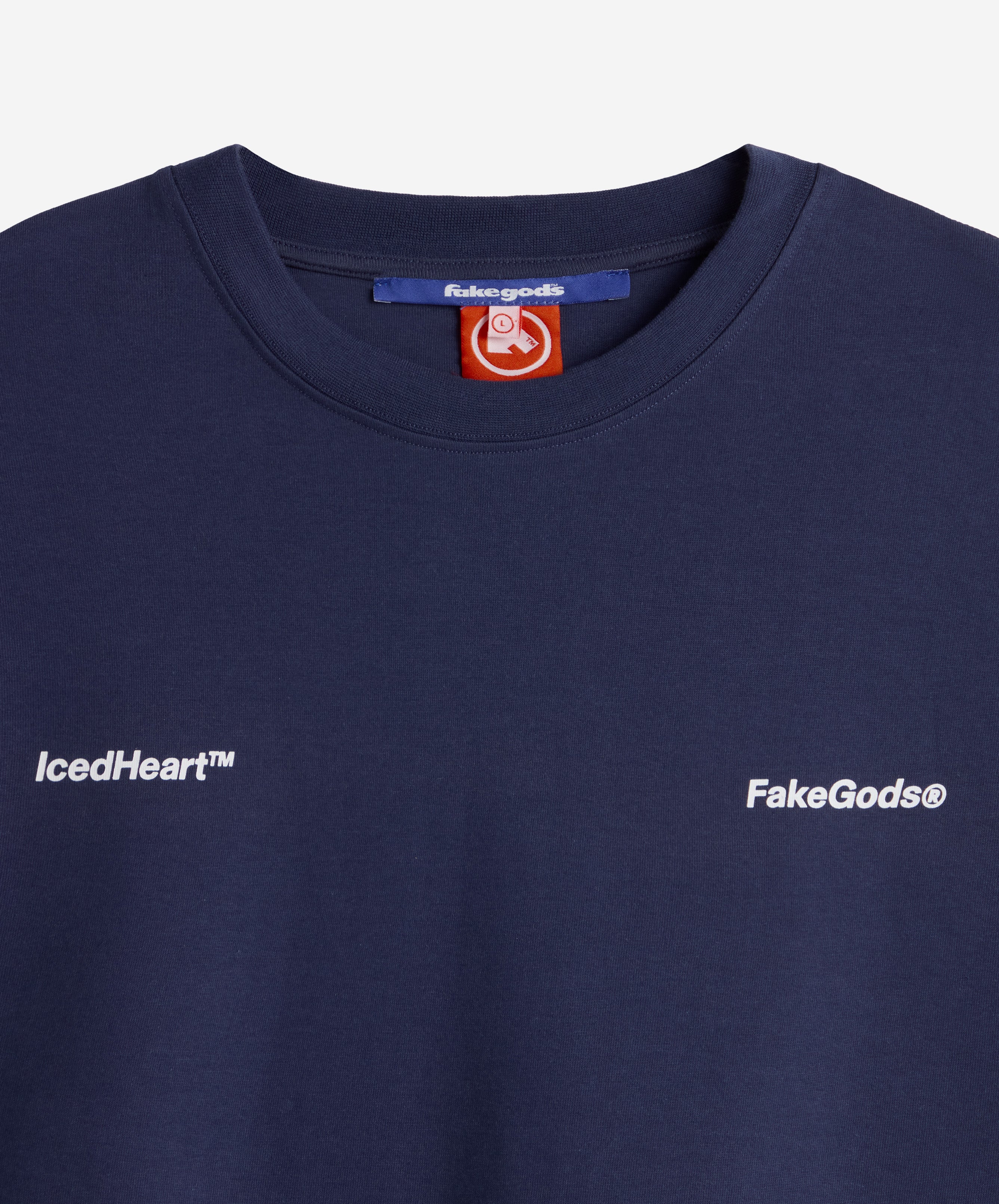 ICED HEART TEE NAVY 7 ICED HEART TEE NAVY