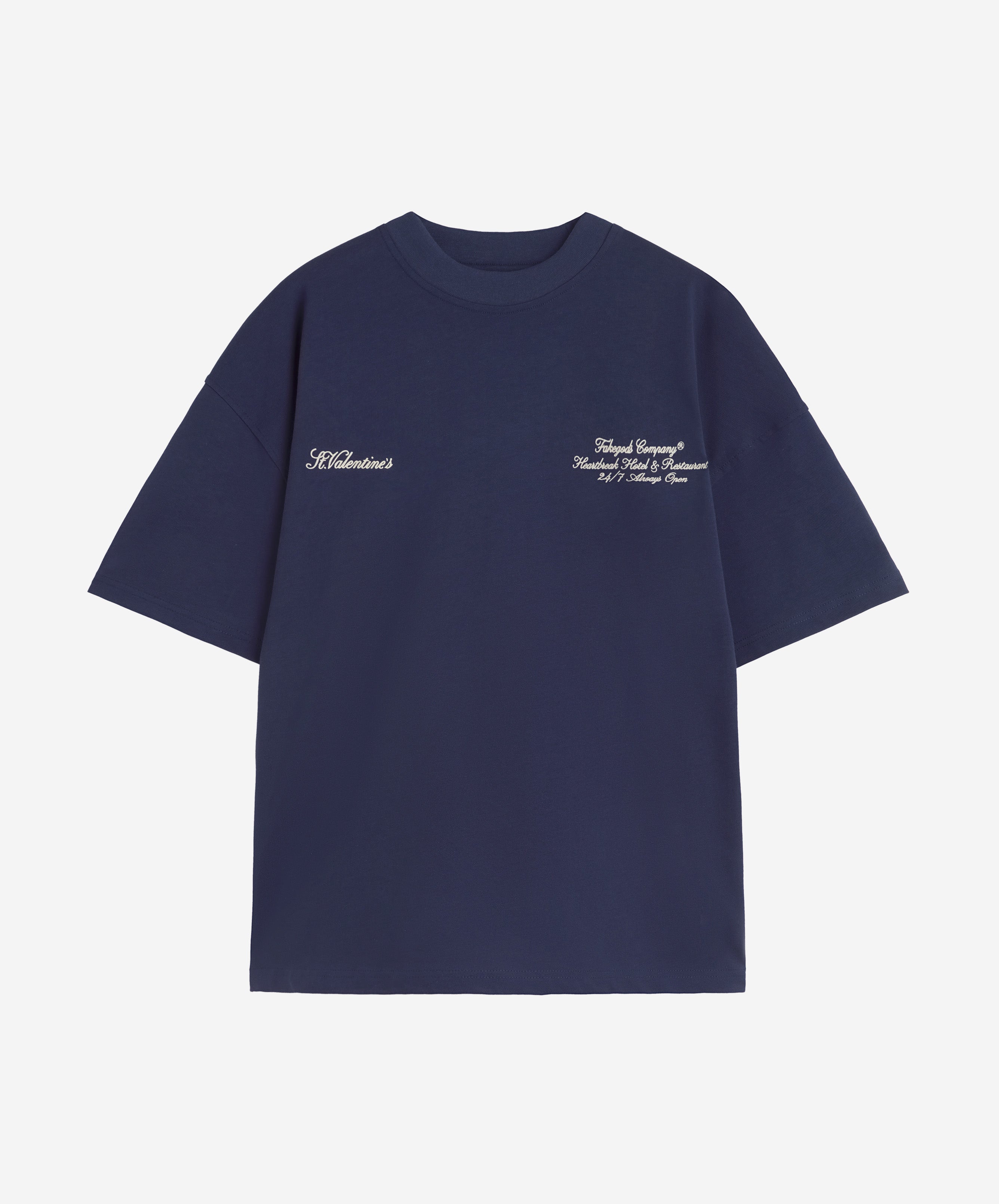 ROSE BOUQUET TEE NAVY 4 ROSE BOUQUET TEE NAVY