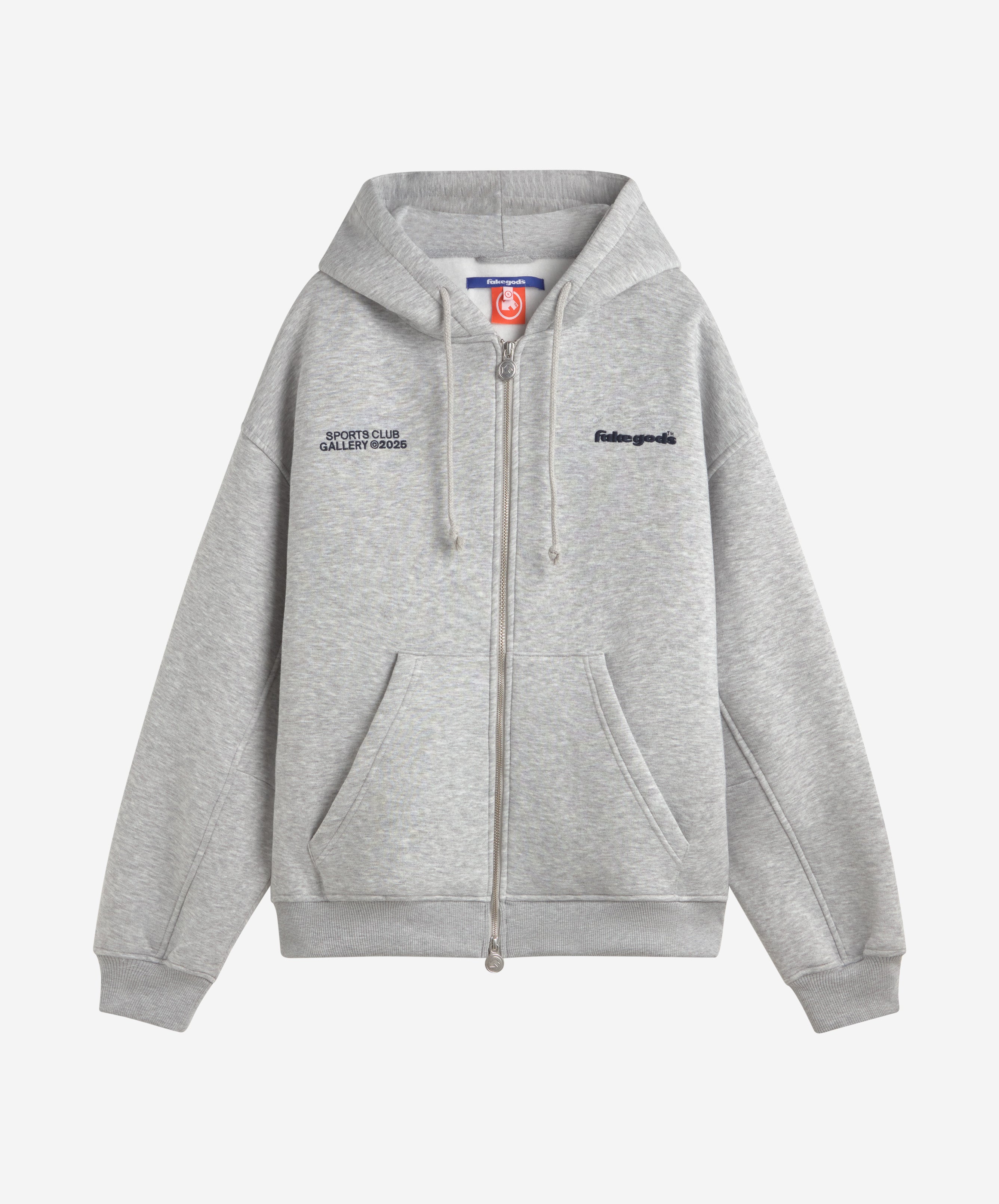SPORTS CLUB GALLERY ZIPPER MID GREY