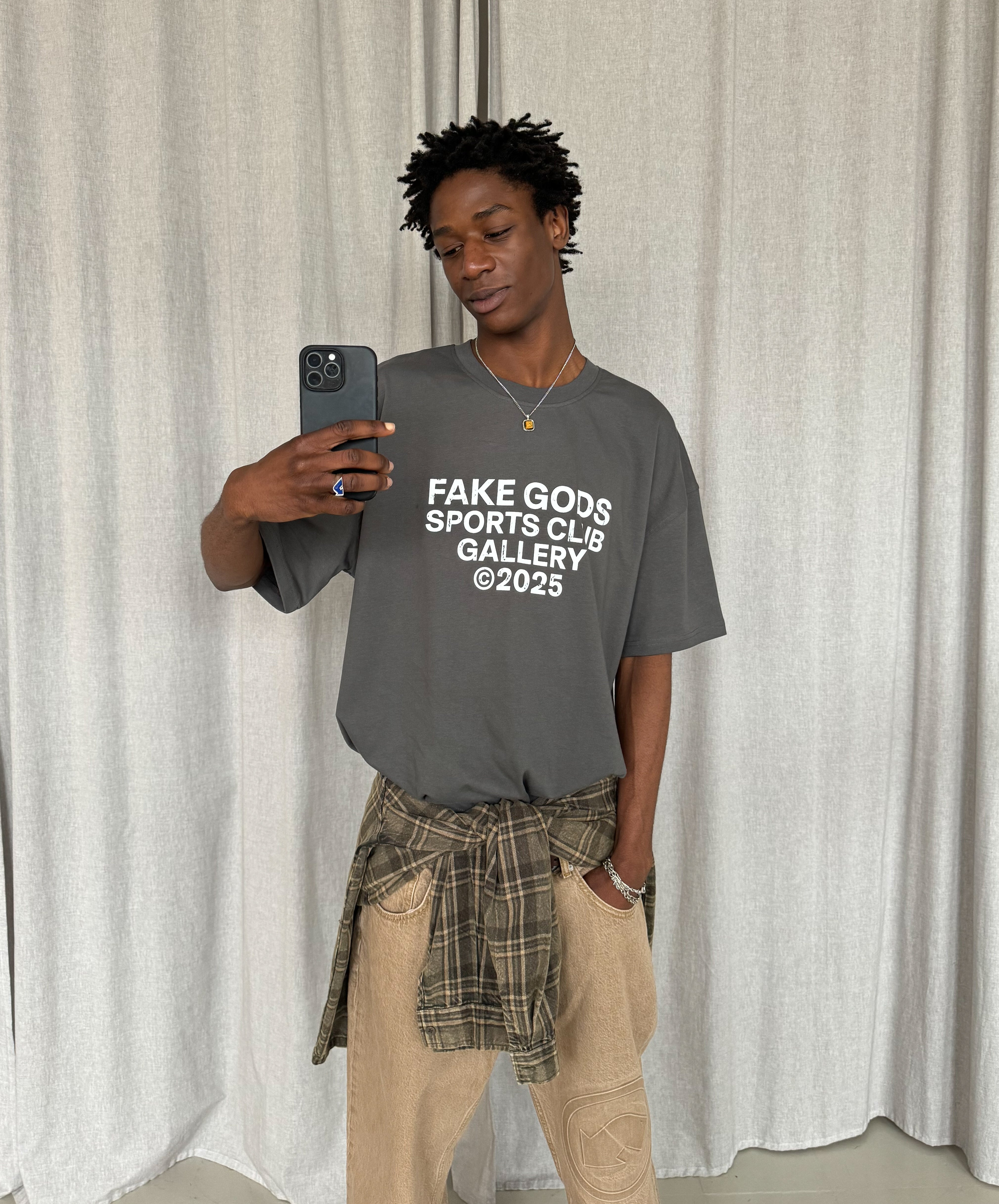 SPORTS GALLERY TEE DARK GREY 9 SPORTS GALLERY TEE DARK GREY
