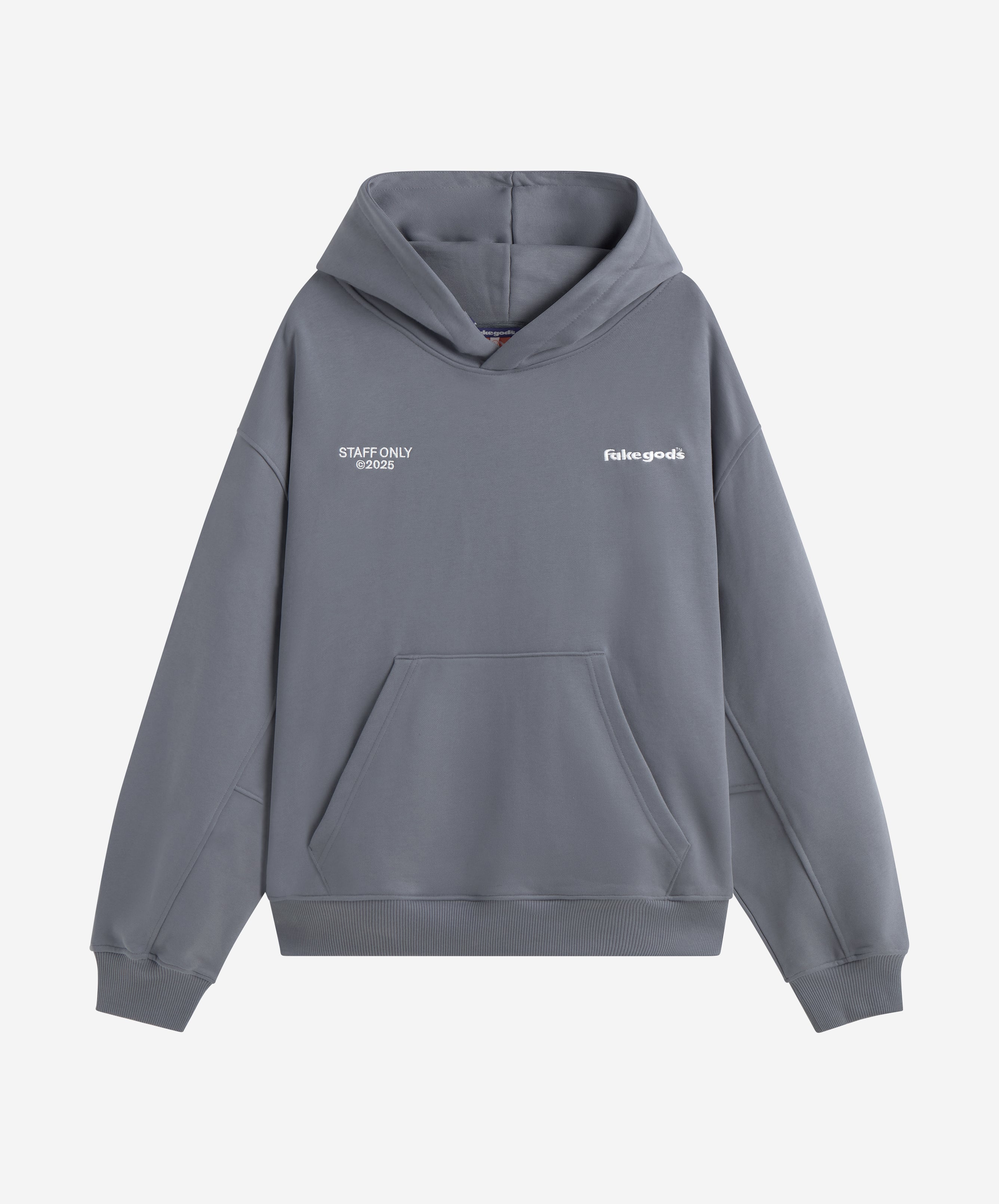 STAFF HOODIE BLUE GREY 4 STAFF HOODIE BLUE GREY