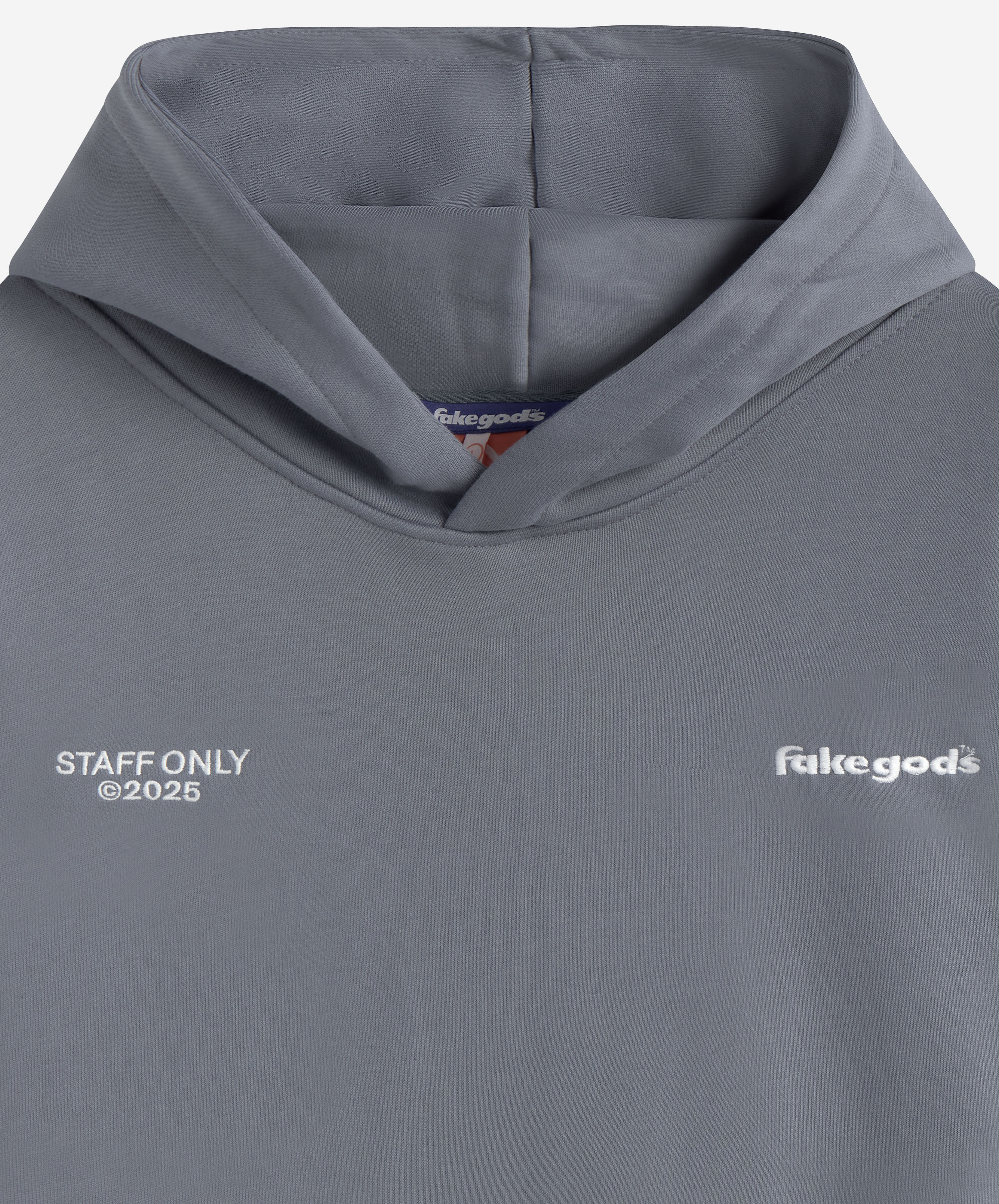 STAFF HOODIE BLUE GREY 6 STAFF HOODIE BLUE GREY