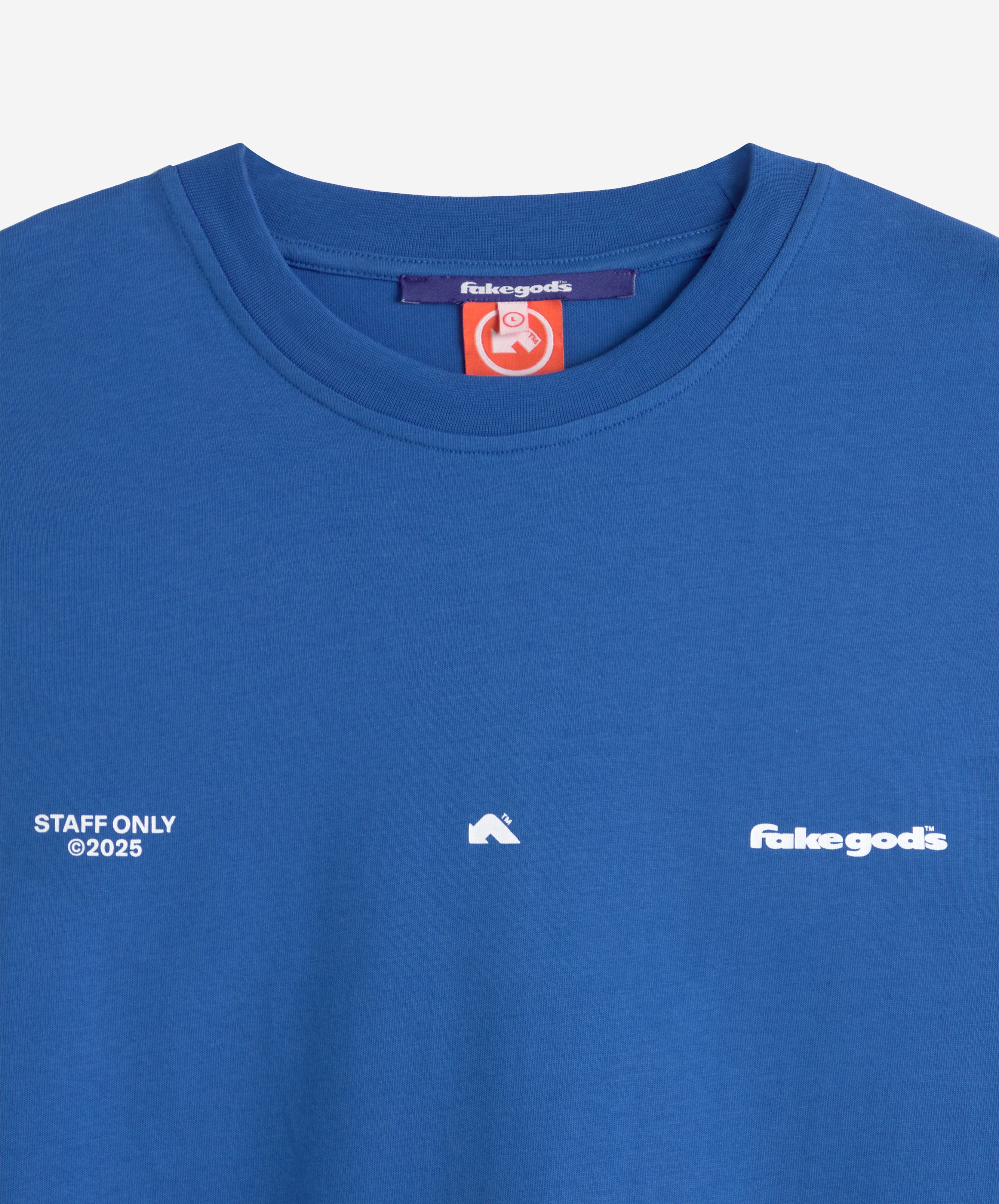 STAFF TEE BLUE 7 STAFF TEE BLUE