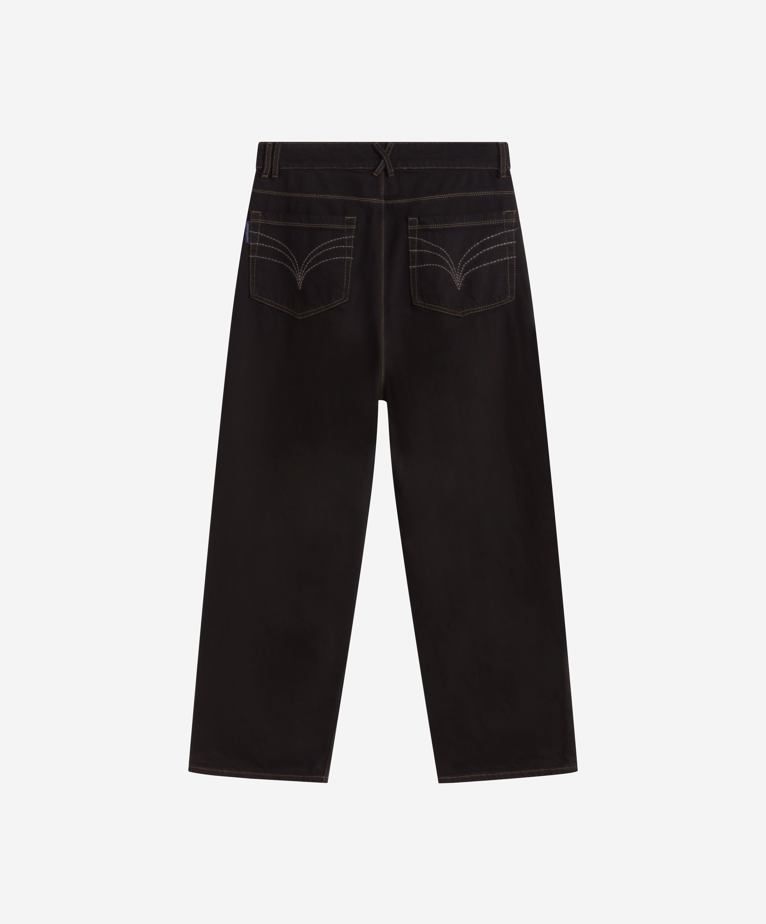 TM OVERDYED DENIM TROUSERS BLACK 3 TM OVERDYED DENIM TROUSERS BLACK