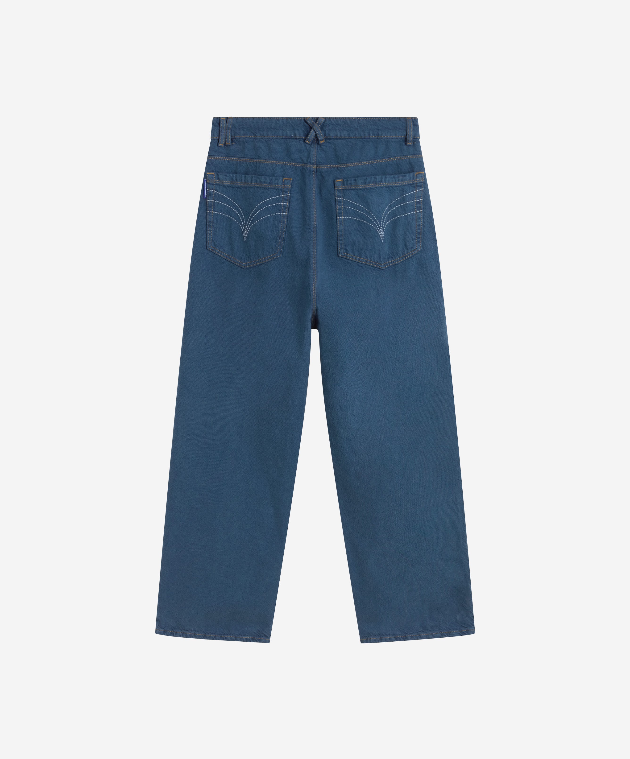 TM OVERDYED DENIM TROUSERS BLUE 3 TM OVERDYED DENIM TROUSERS BLUE