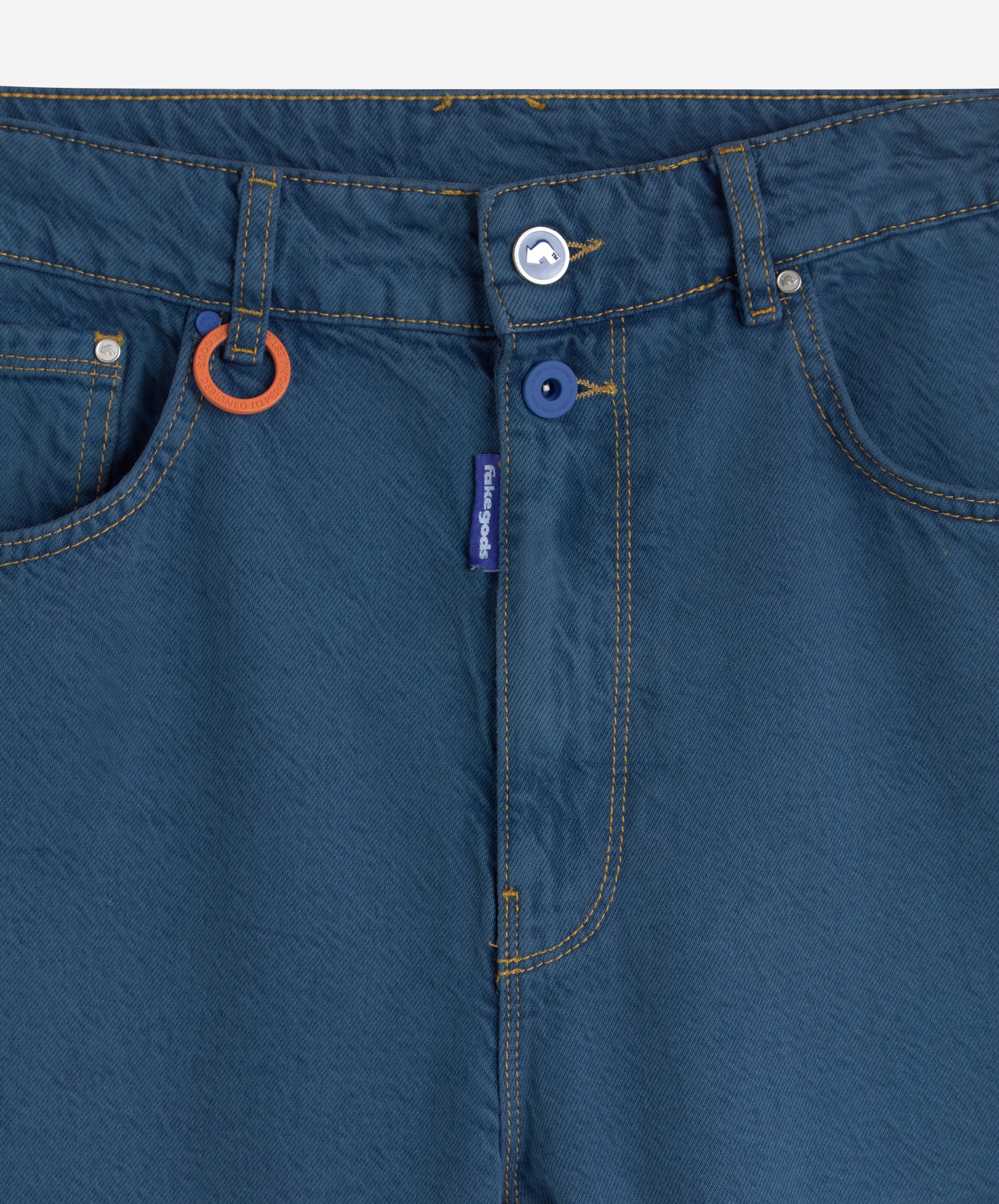 TM OVERDYED DENIM TROUSERS BLUE 8 TM OVERDYED DENIM TROUSERS BLUE