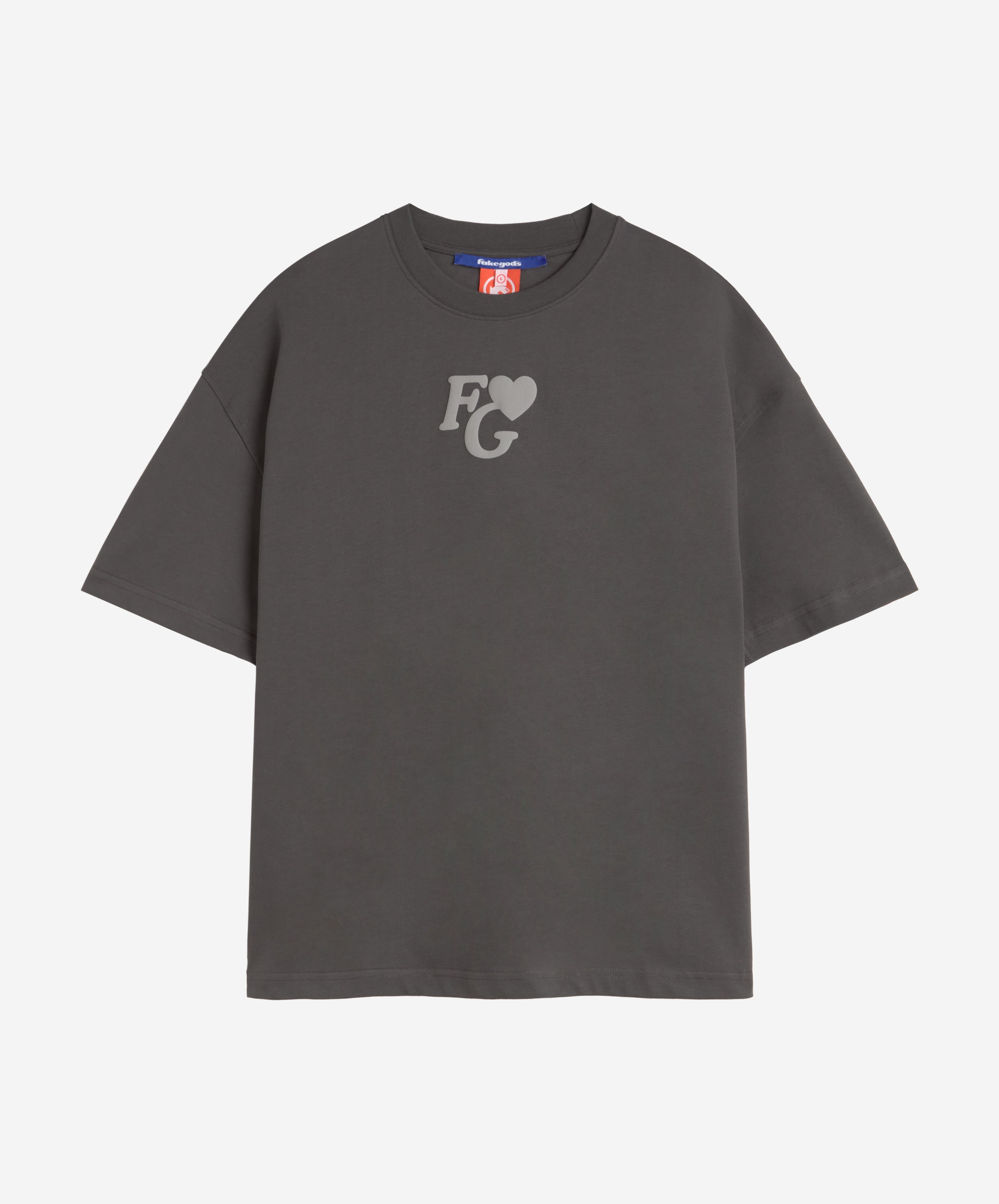 VALENTINE'S TEE GREY