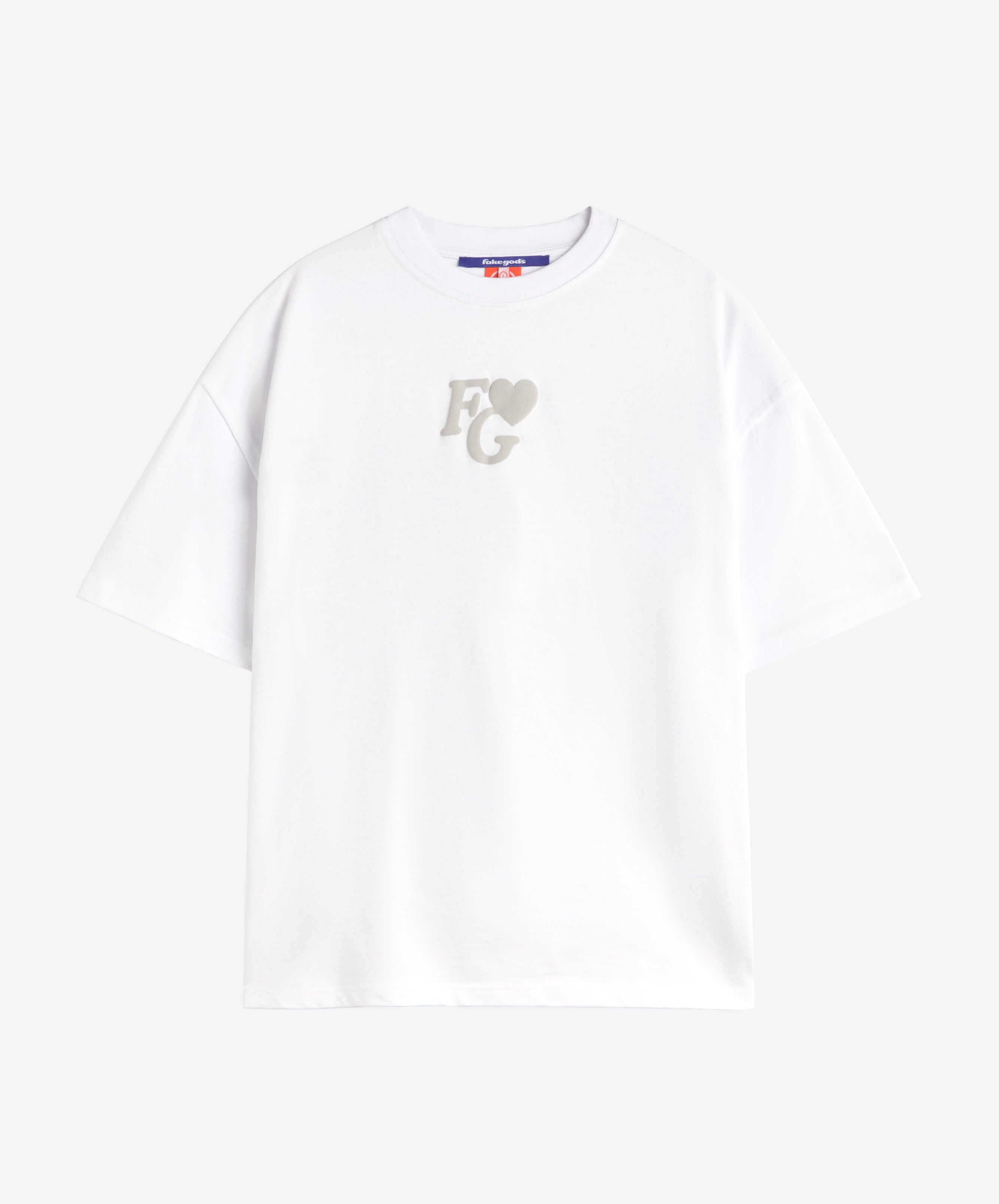 VALENTINE'S TEE MONOCHROME WHITE