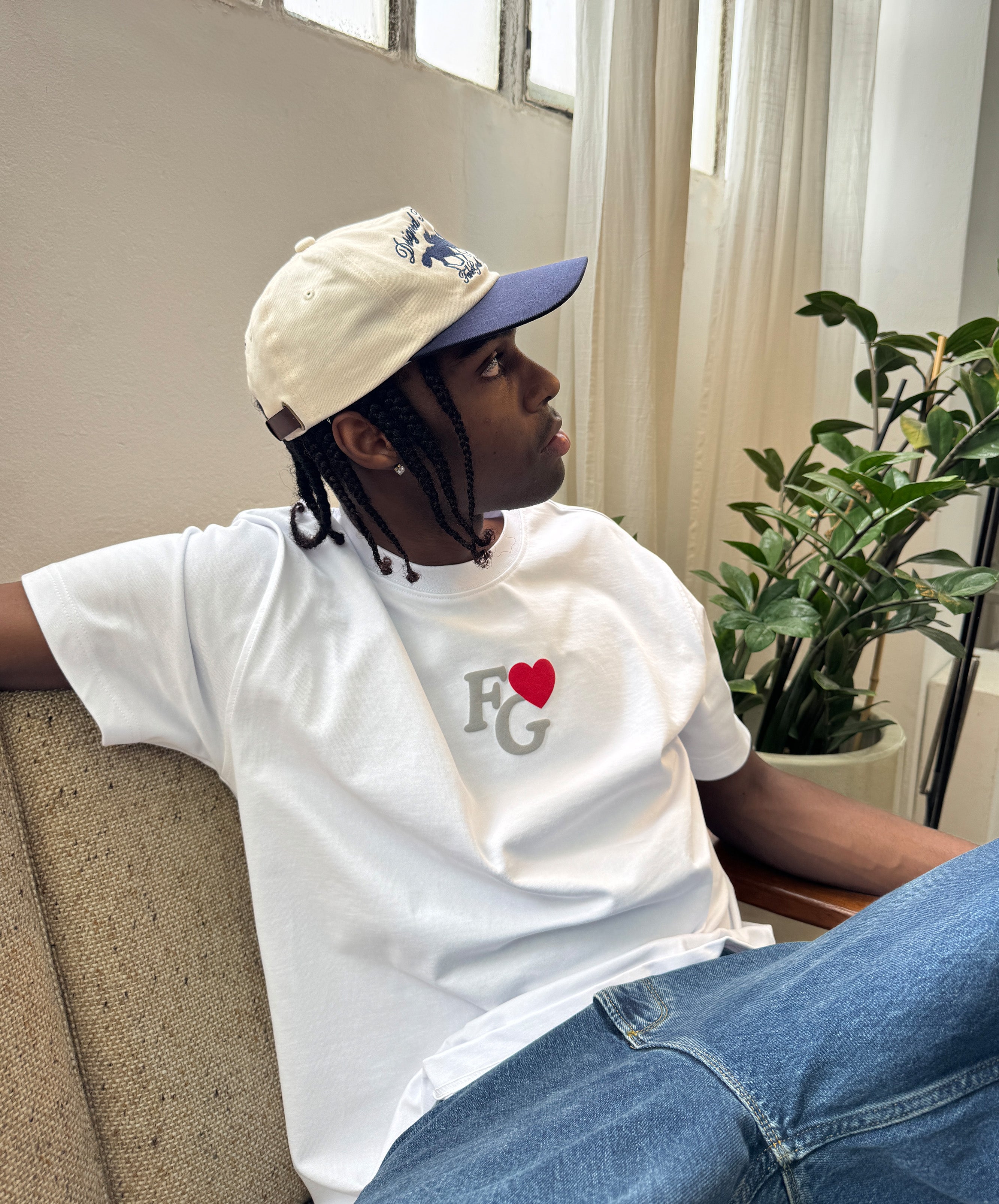 VALENTINE'S TEE WHITE-RED 5 VALENTINE'S TEE WHITE-RED