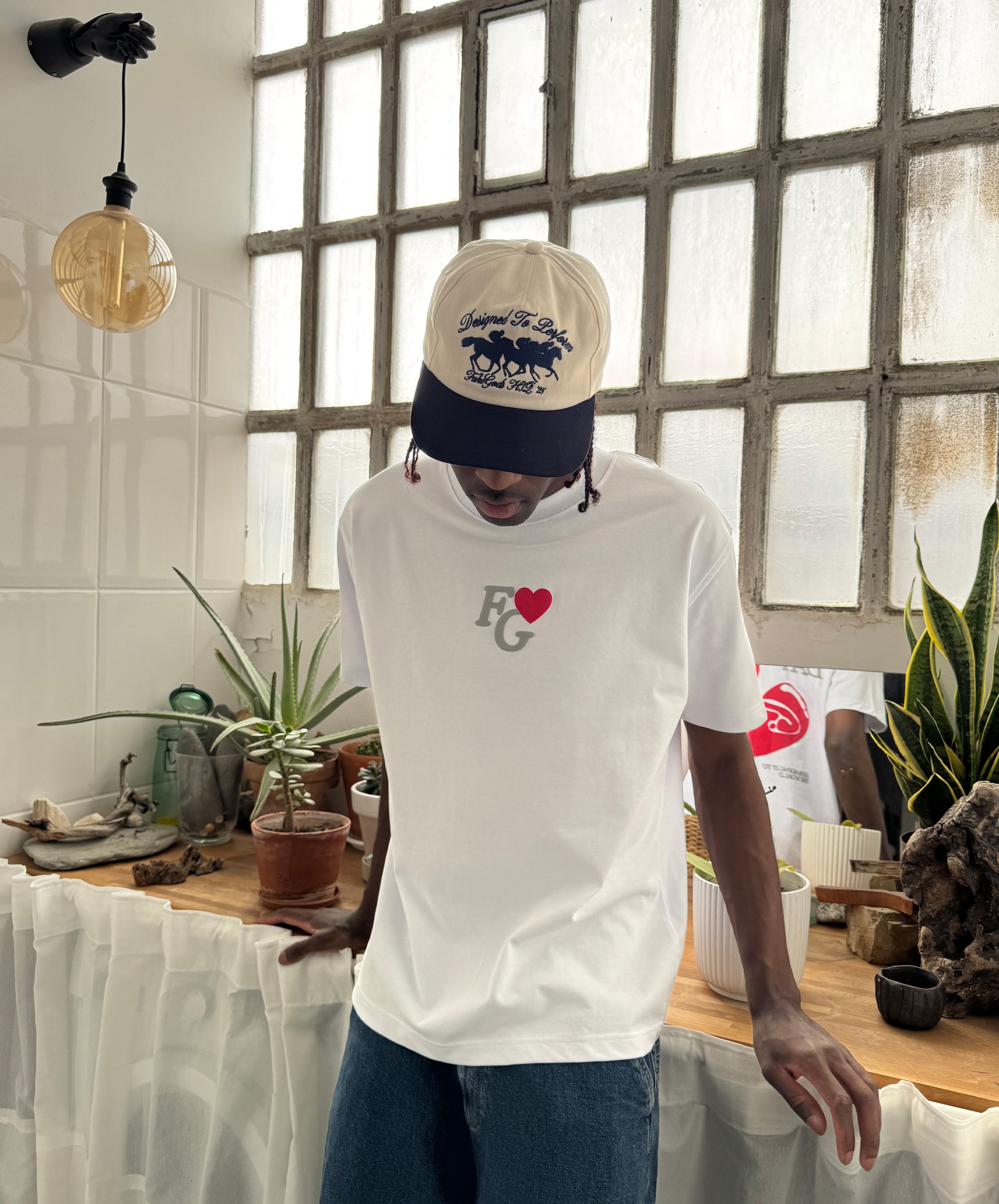 VALENTINE'S TEE WHITE-RED 7 VALENTINE'S TEE WHITE-RED