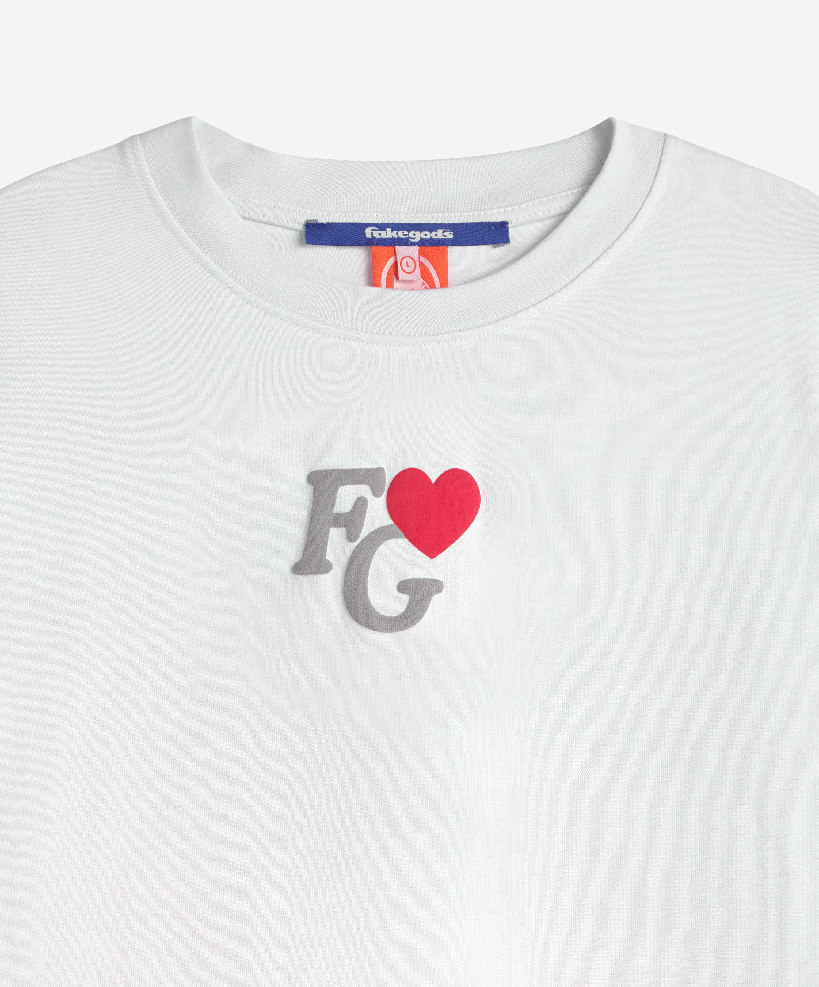 VALENTINE'S TEE WHITE-RED 8 VALENTINE'S TEE WHITE-RED