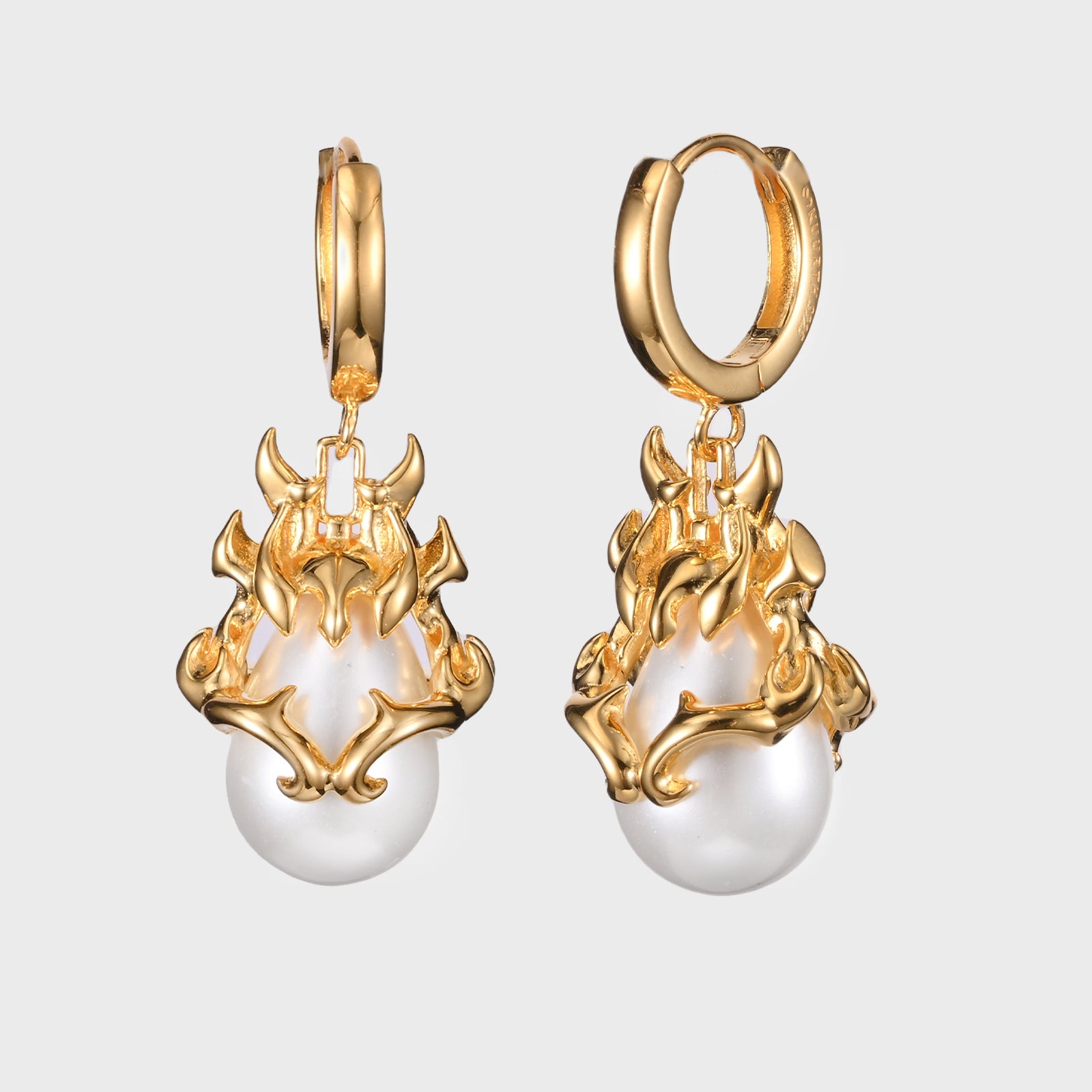 Crusade - Gold Earrings