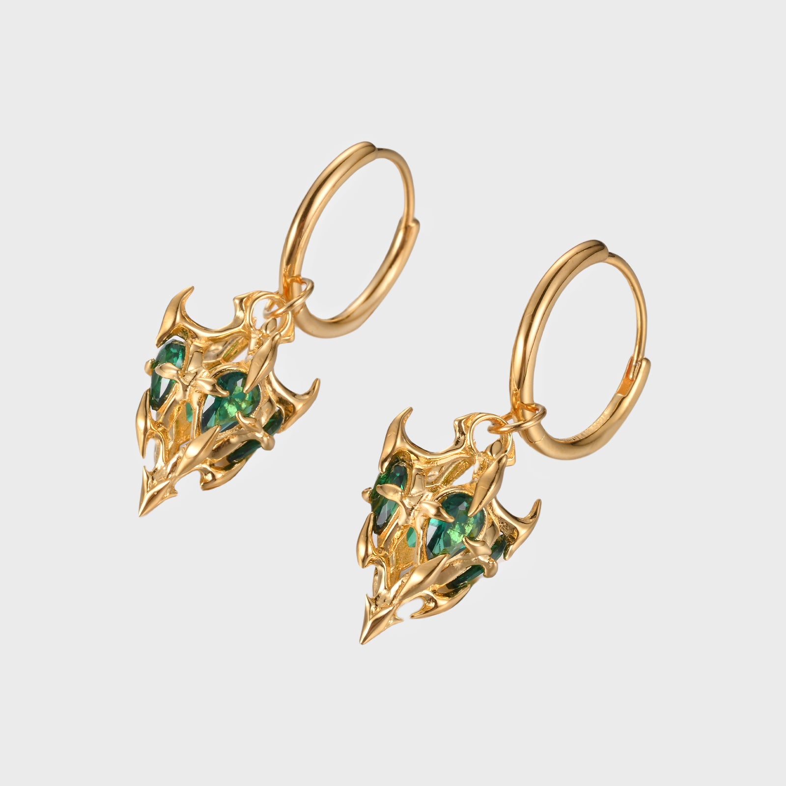 Grail - Gold Earrings 3 Grail - Gold Earrings