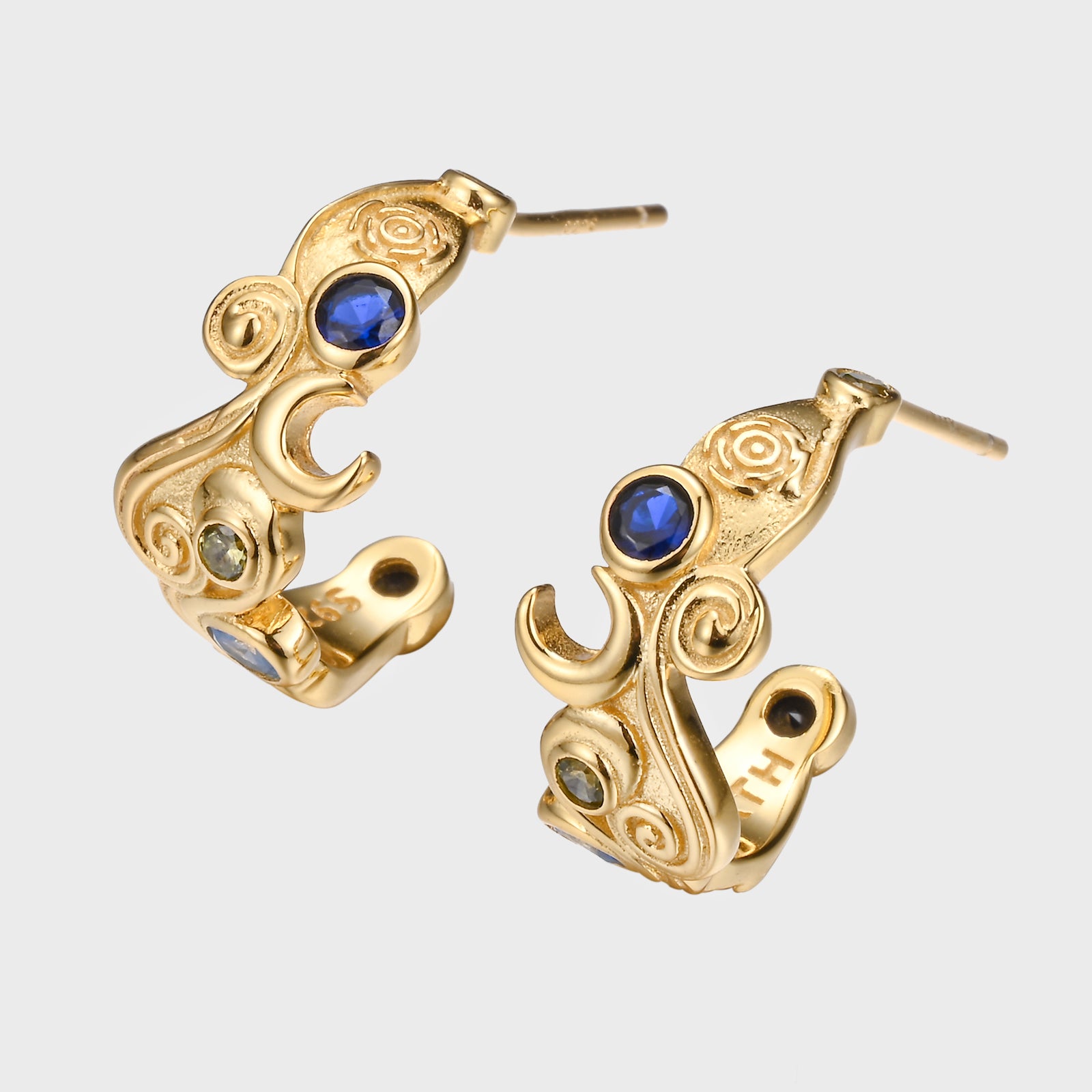 Starry Night - Gold Earrings