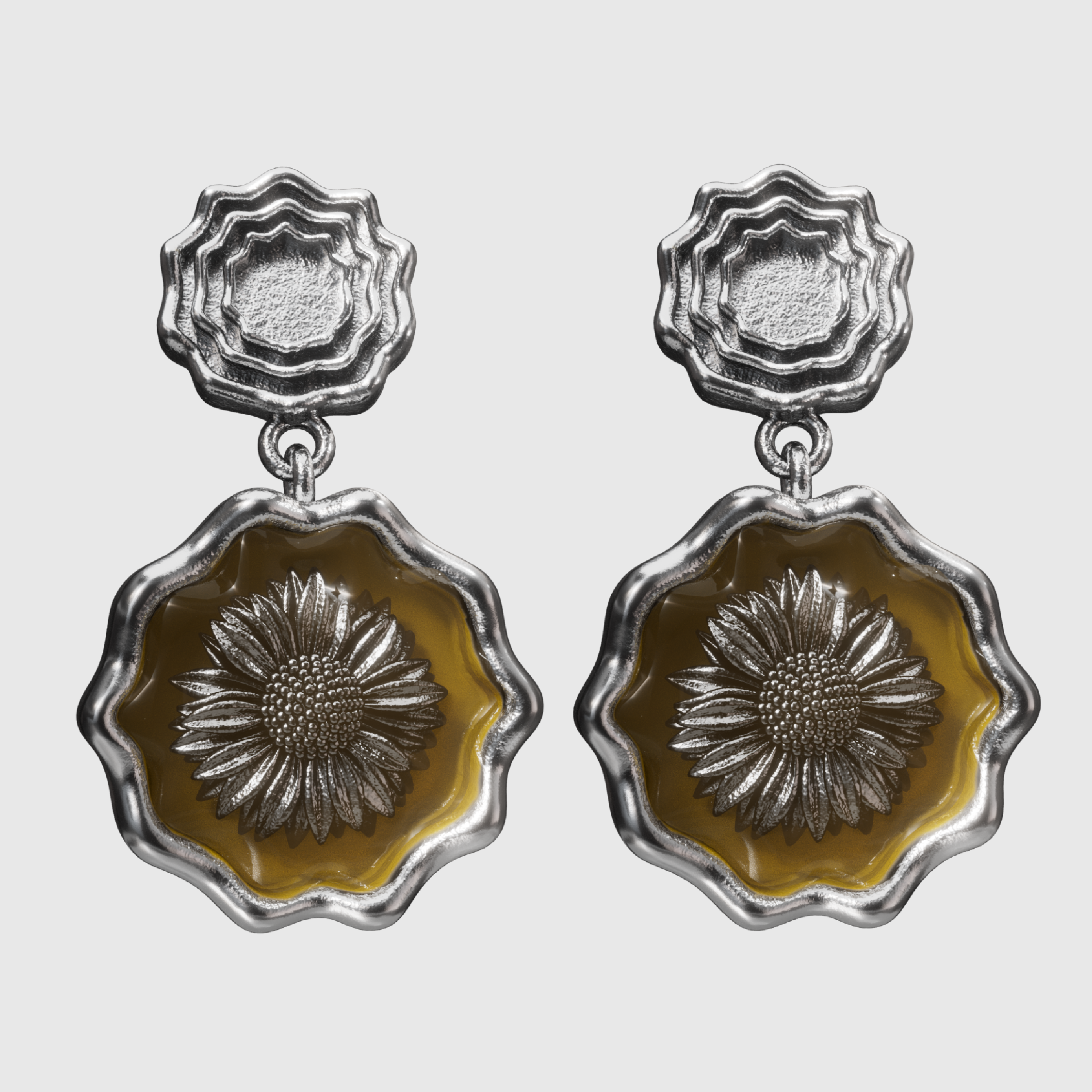 Sunflower - Earrings