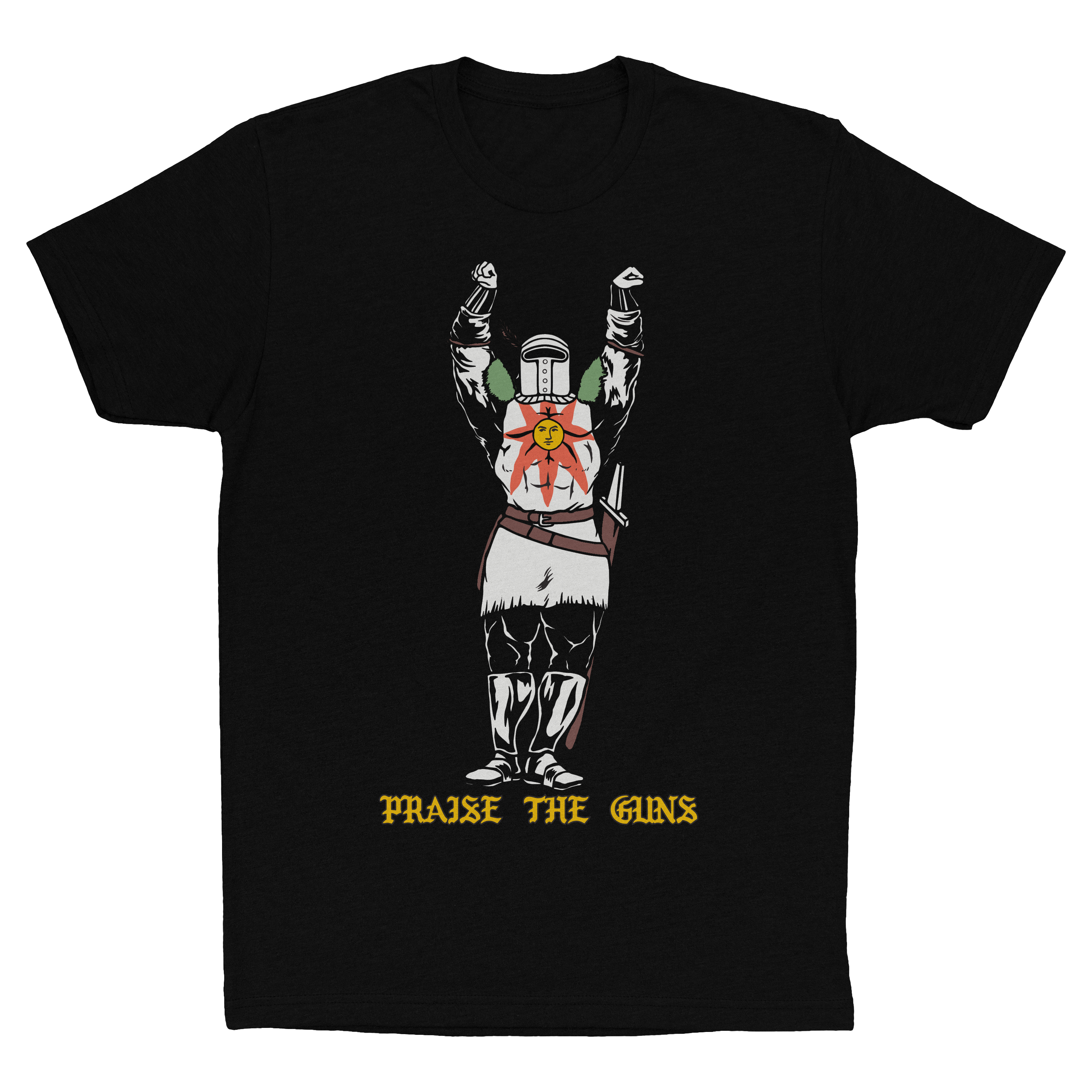 Praise The Guns (Black) *LIMITED Fitted Tee*