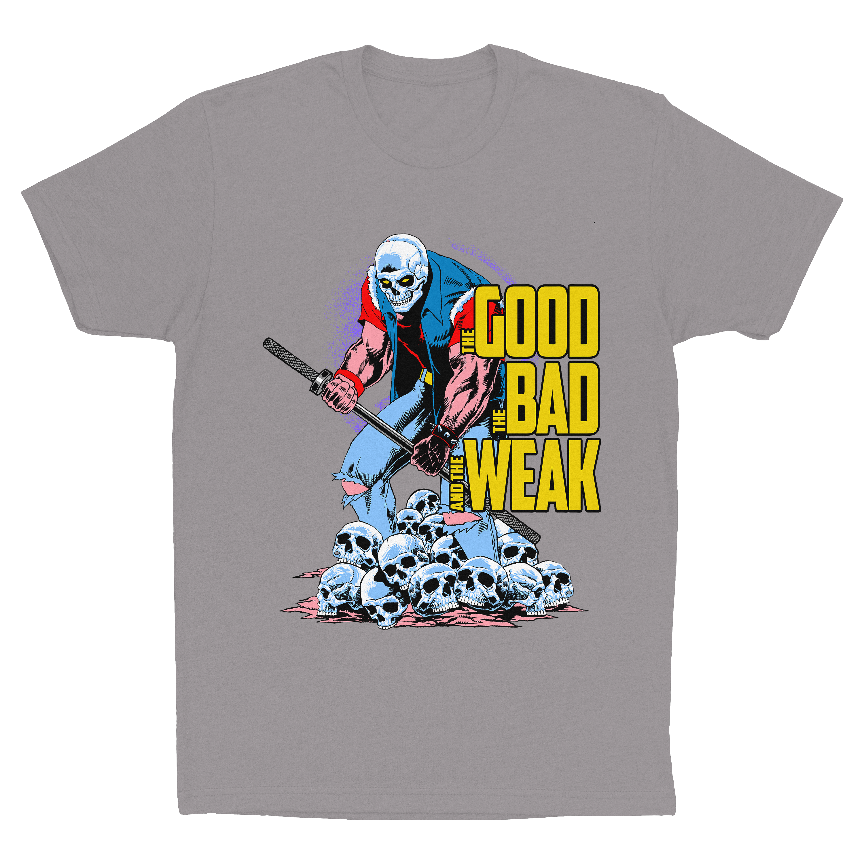 The GOOD. The BAD. And The WEAK. (Gray Classic Fitted Tee)